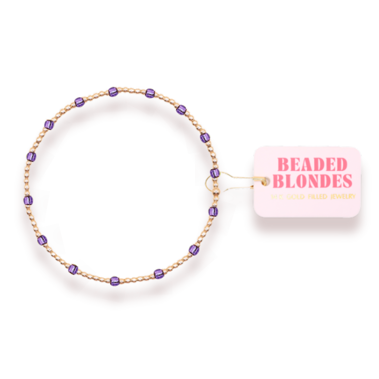 Purple Dainty Poppi Bracelet