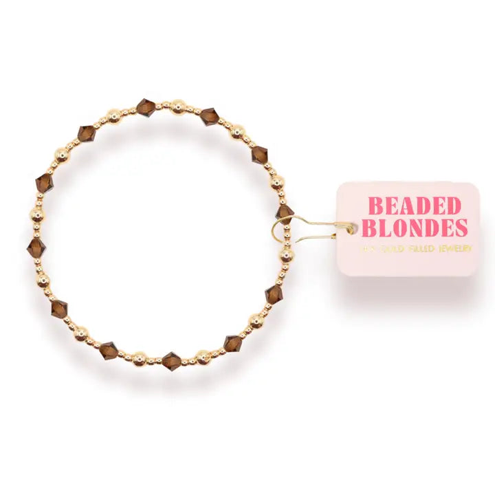 Cocoa Brown June Bracelet