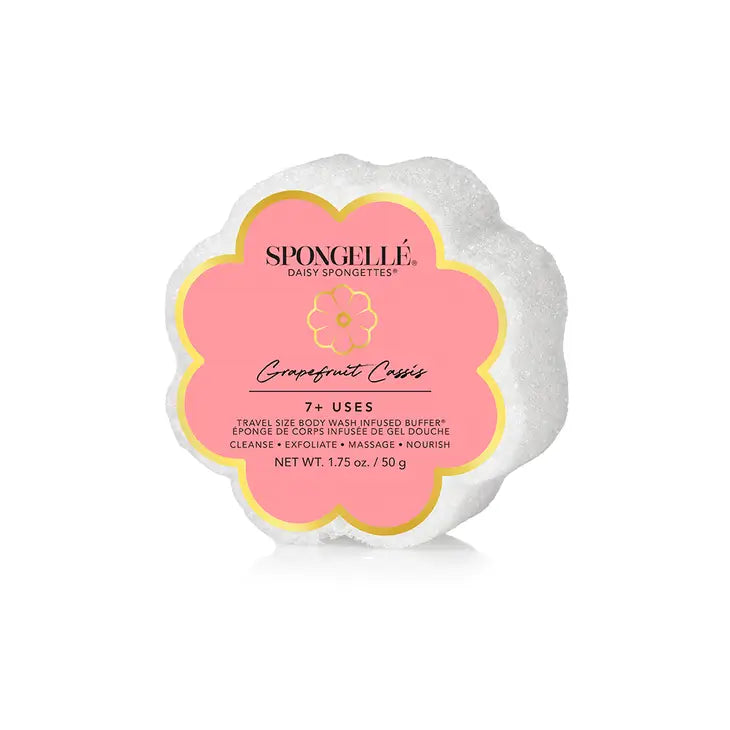 Travel Size Grapefruit Cassis Daisy Spongette