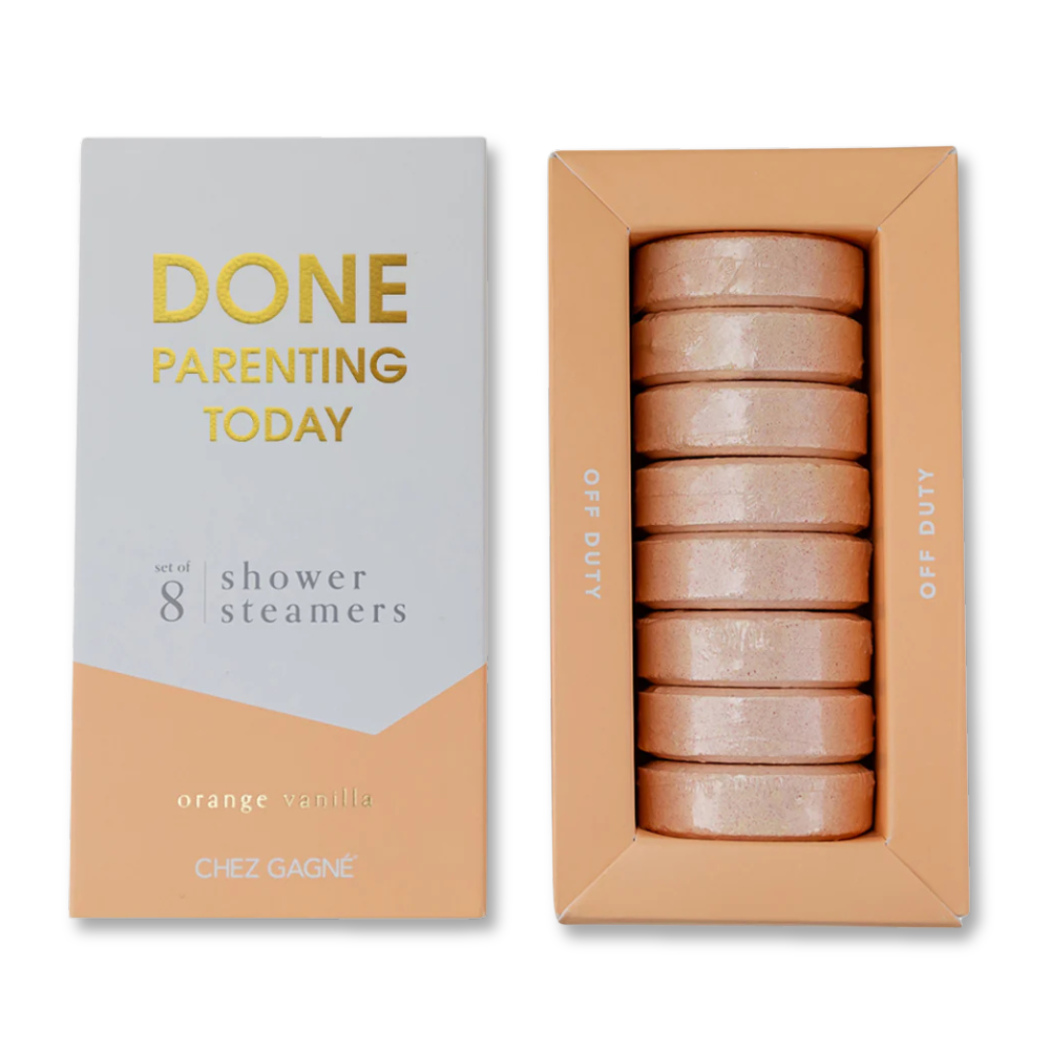 Done Parenting Today Shower Steamers - Orange Vanilla