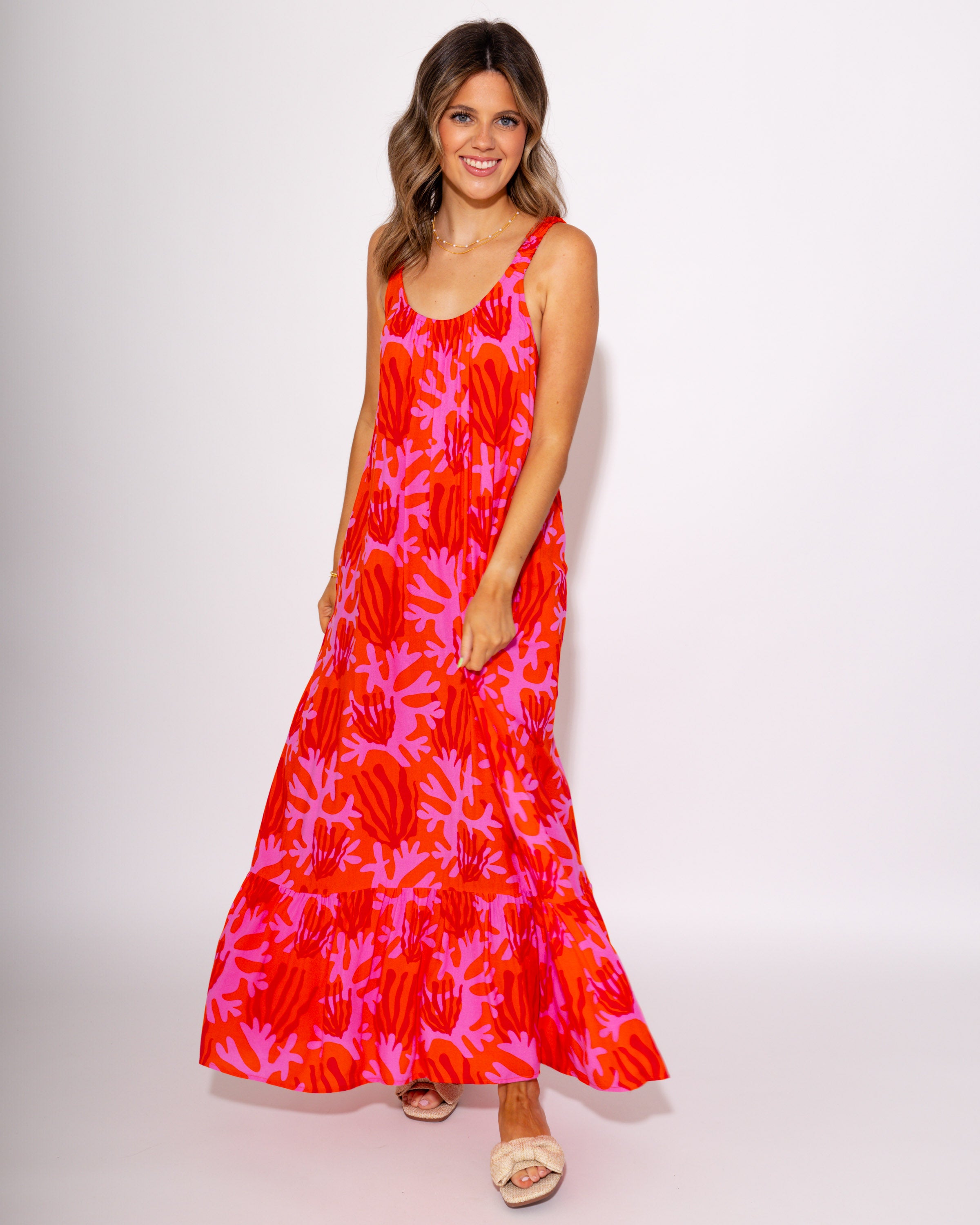 The Shoreline Sway Maxi Dress
