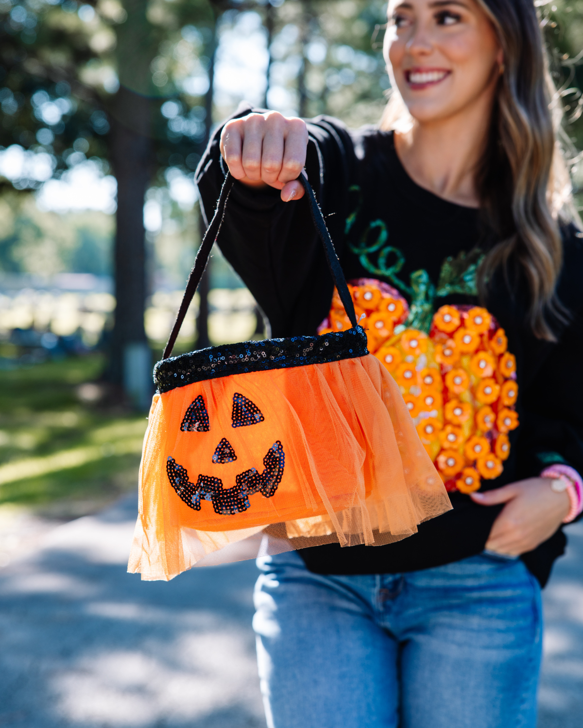 Orange Tutu Treat Bucket