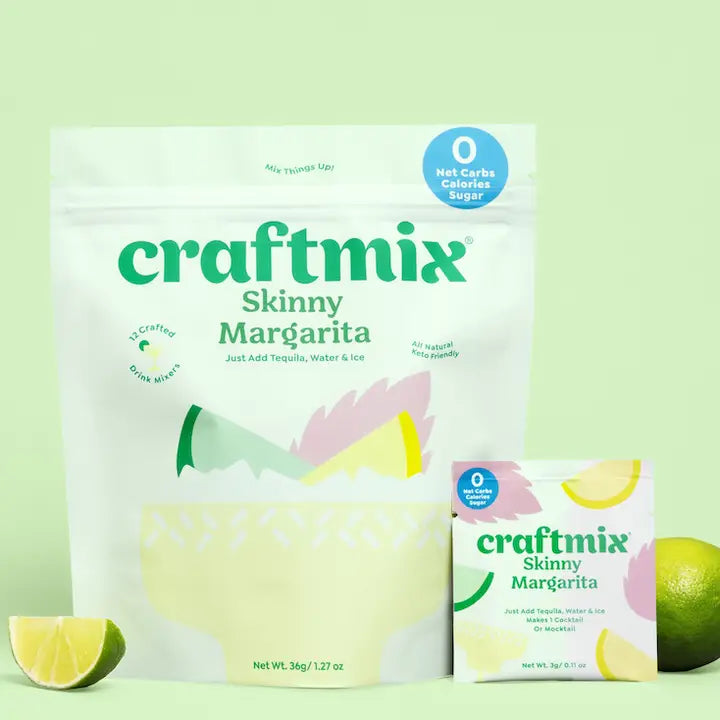 Skinny Margarita Cocktail Mixer - 12 Servings Multipack