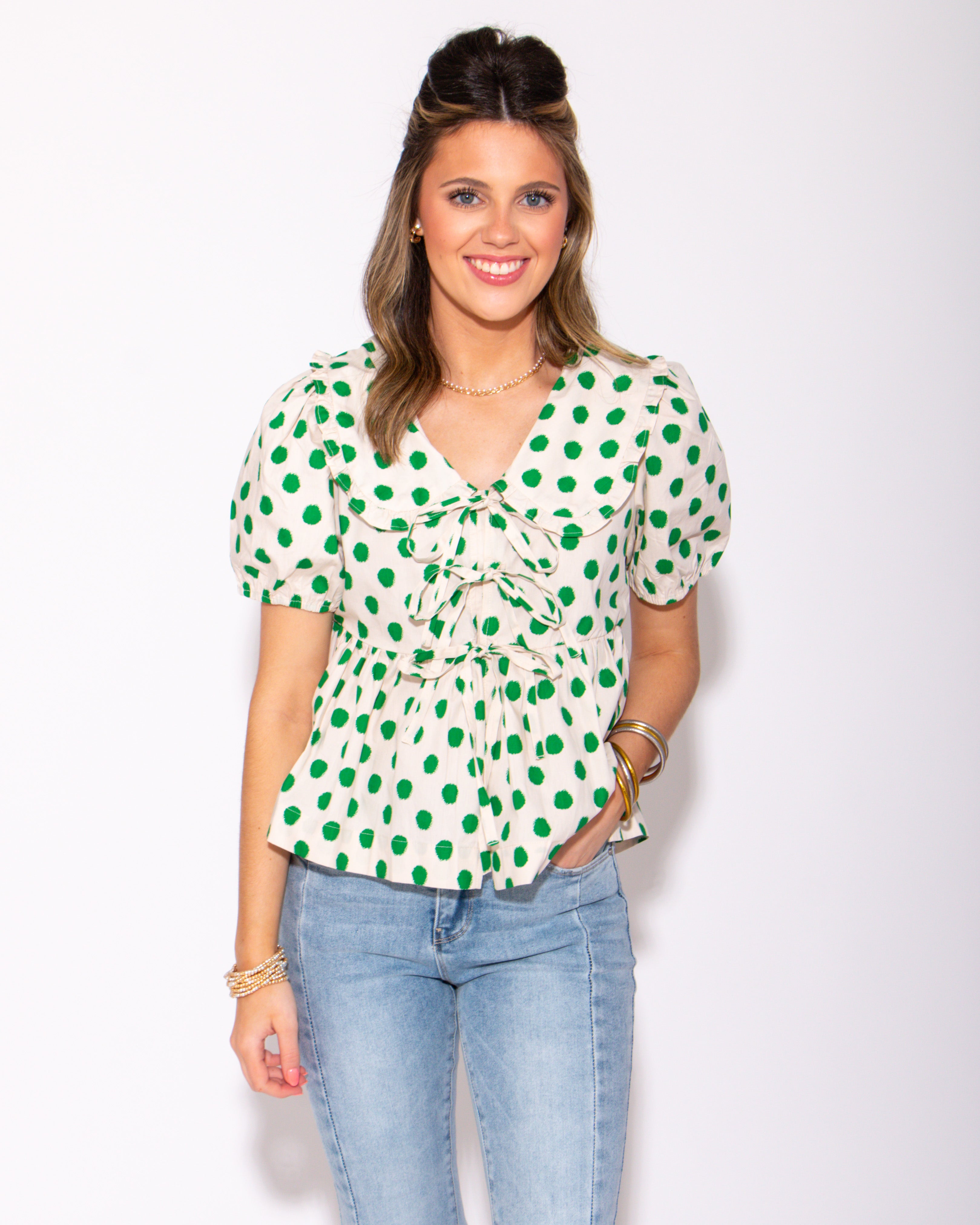 Dot Dot Darling Top