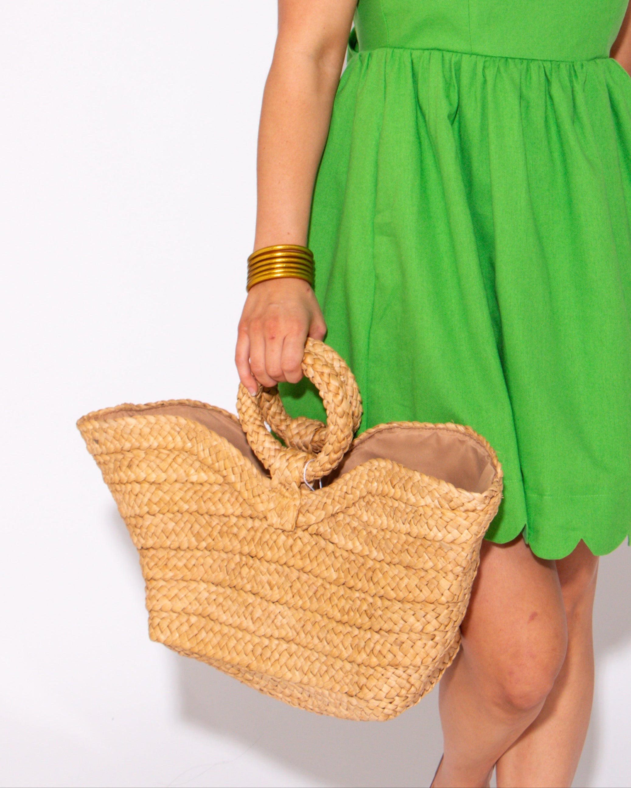 The Edith Carry Tote in Natural