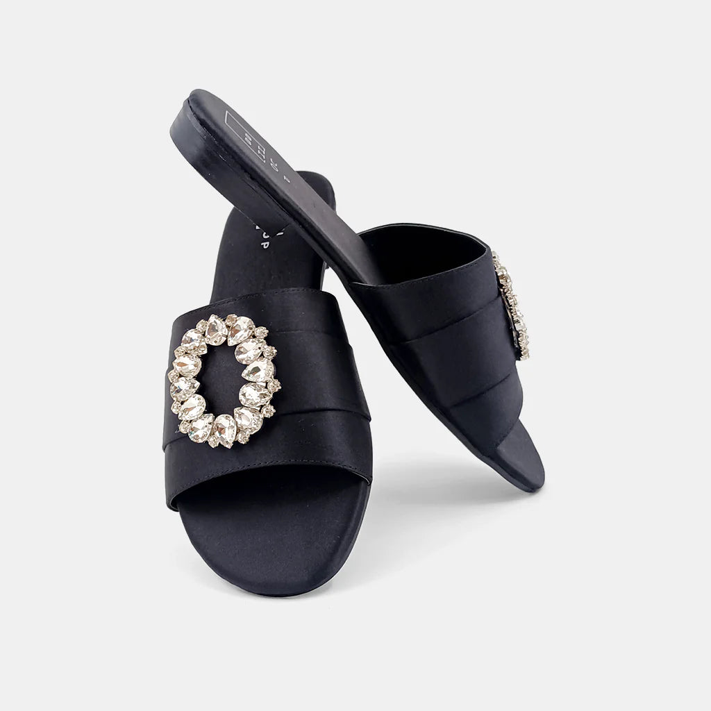 Dionne Slide in Black