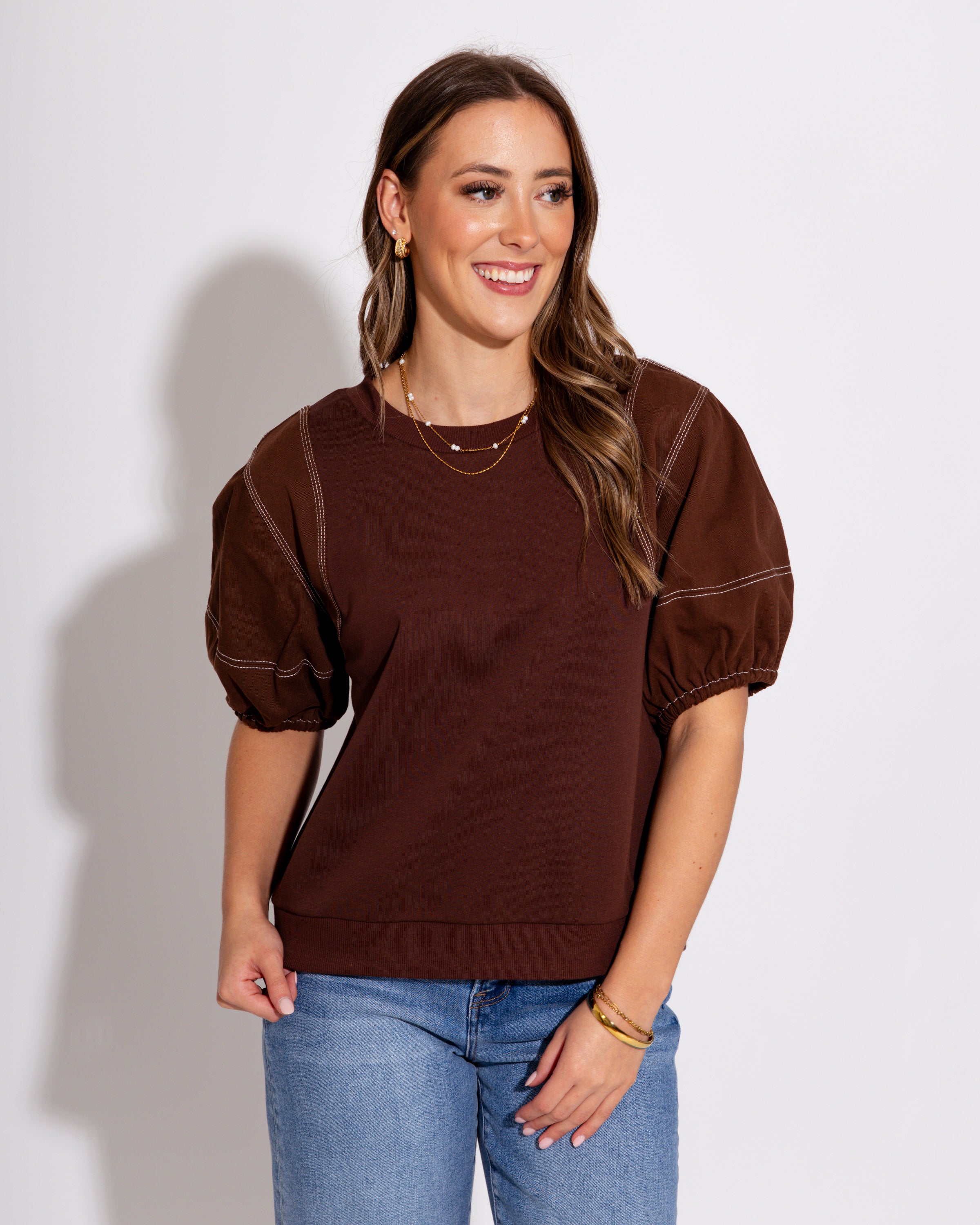 The Two-Tone Statement Top