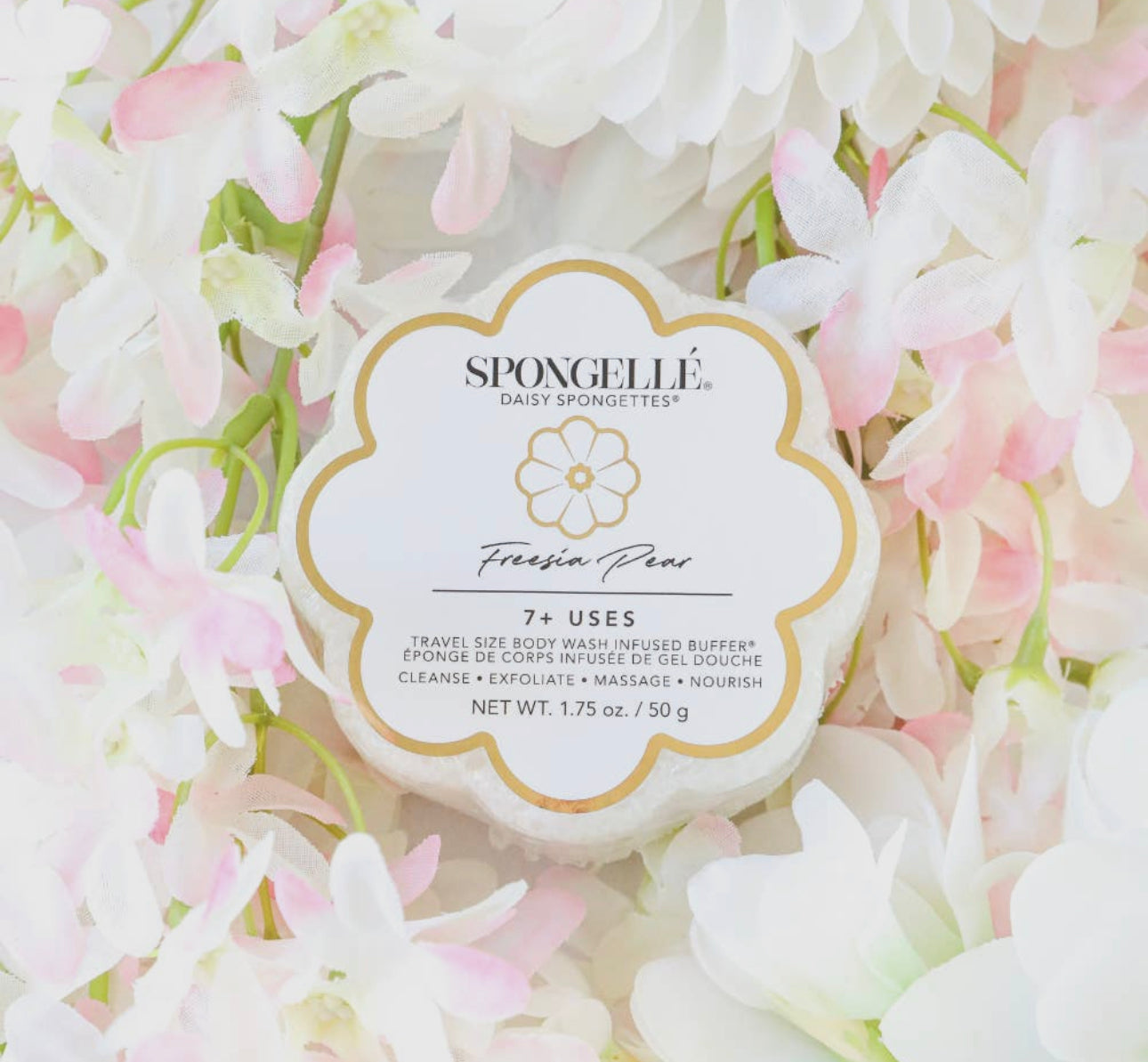 Travel Size Freesia Pear Spongette
