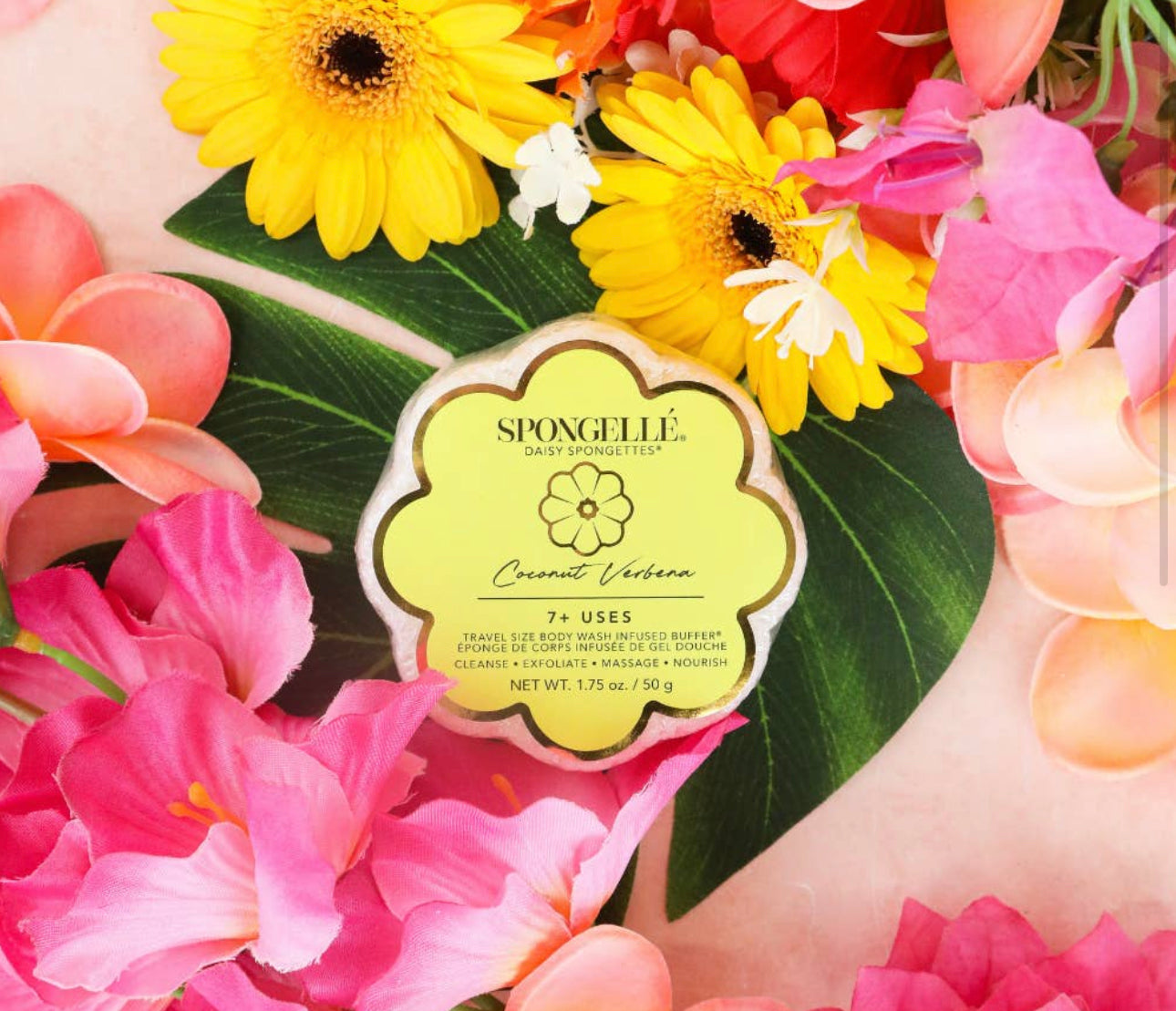 Travel Size Coconut Verbena Spongette