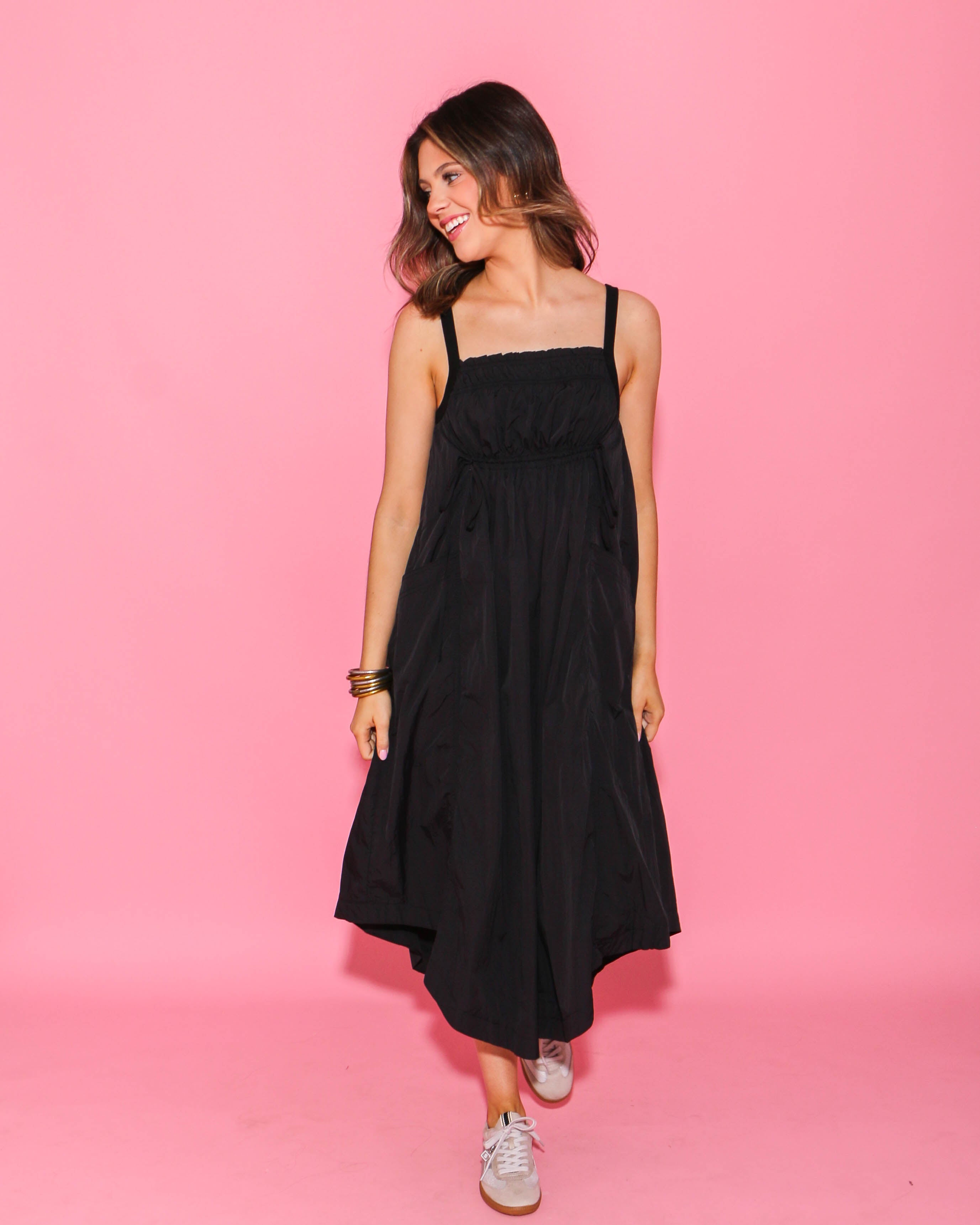The Effortless Cinch Midi Dress