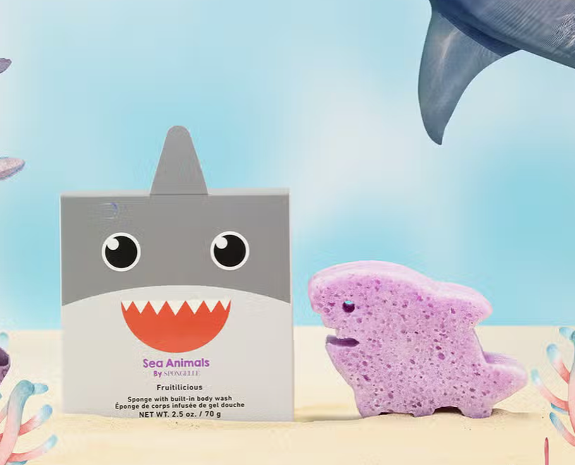 Sammy Shark Sea Animals Sponge