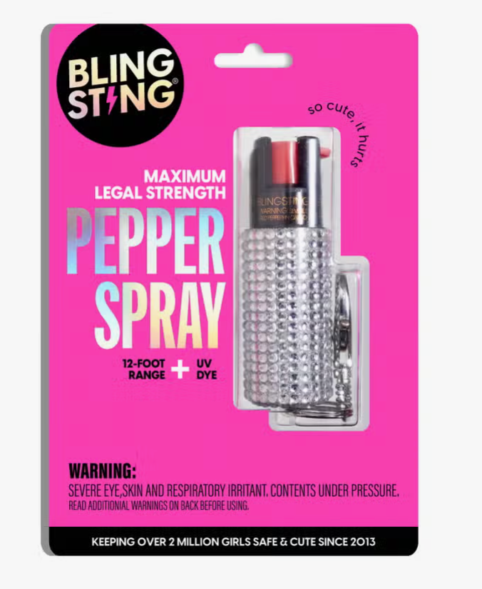 Pepper Spray | Silver Rhinestone