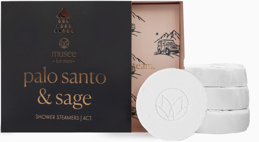 Palo Santo & Sage Shower Steamers for Men