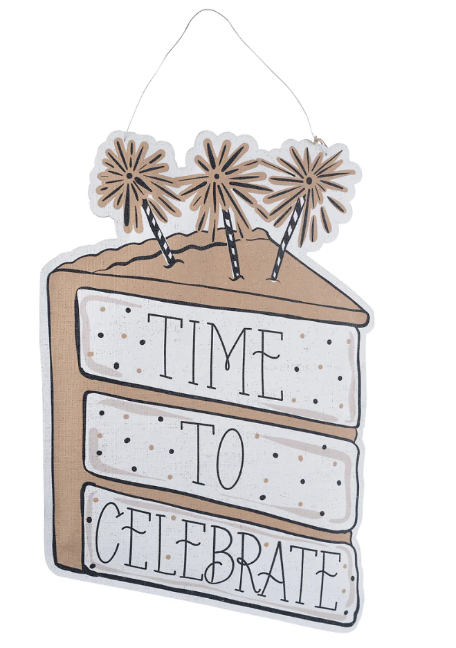Celebrate/Happy Birthday Cake Burlee