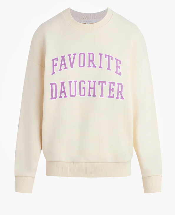 Favorite Daughter Sweatshirt in Gardenia