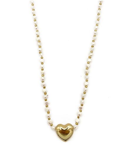 Sweetheart Bubble Heart Necklace