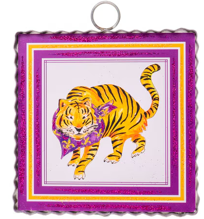 Mini Beck's Purple & Gold Tiger