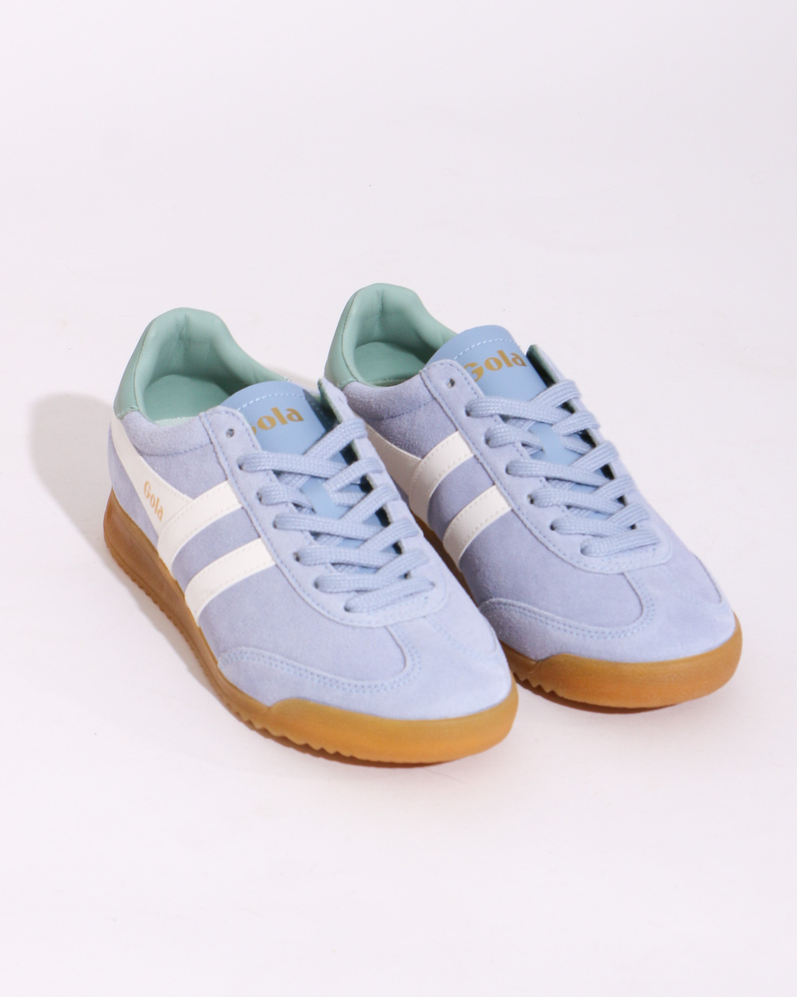 Gola Torpedo Sneaker in Air Blue and Off White