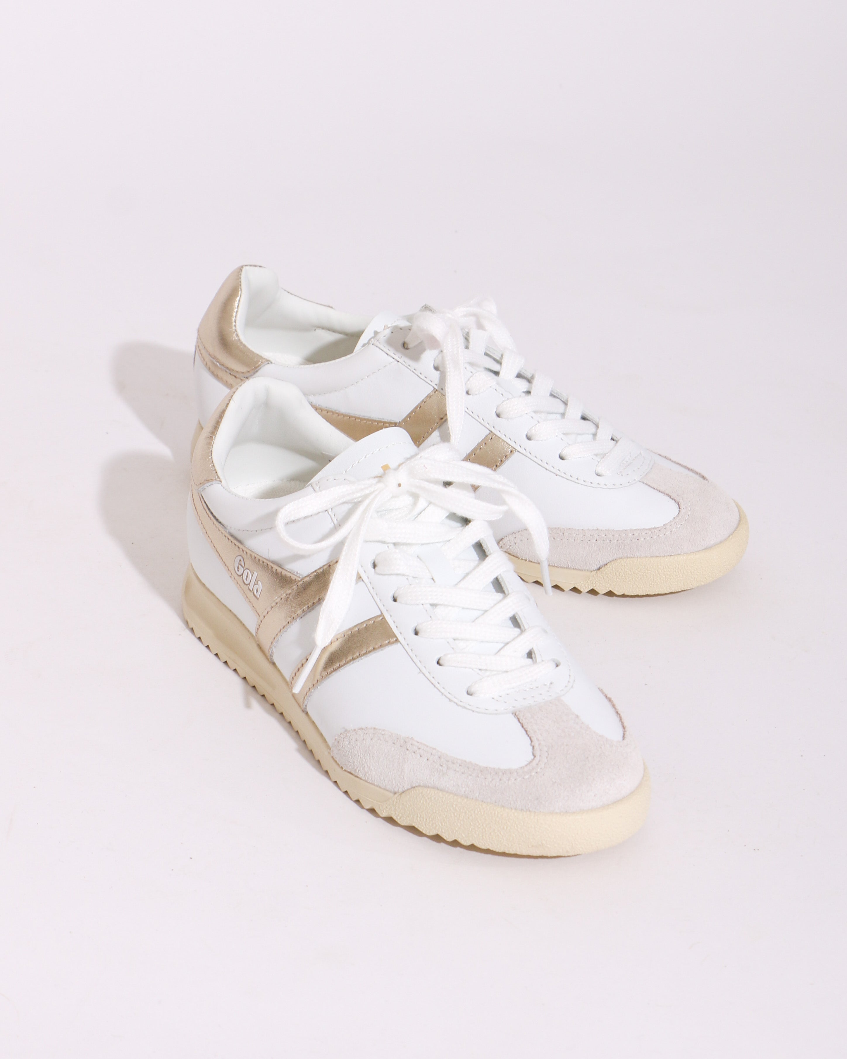 Gola Torpedo Mirror Sneaker in Gold