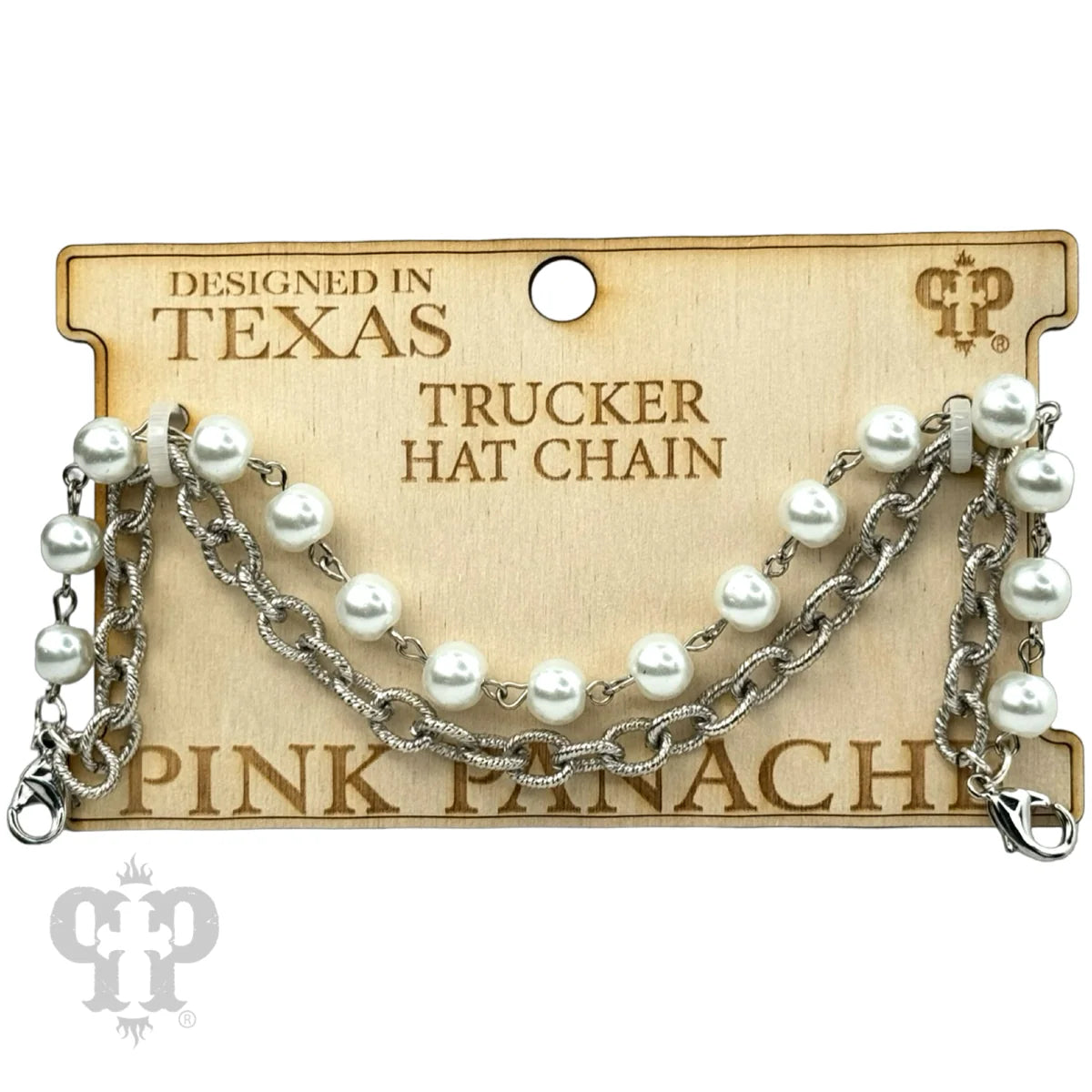 Trucker Hat Double Chain Decoration