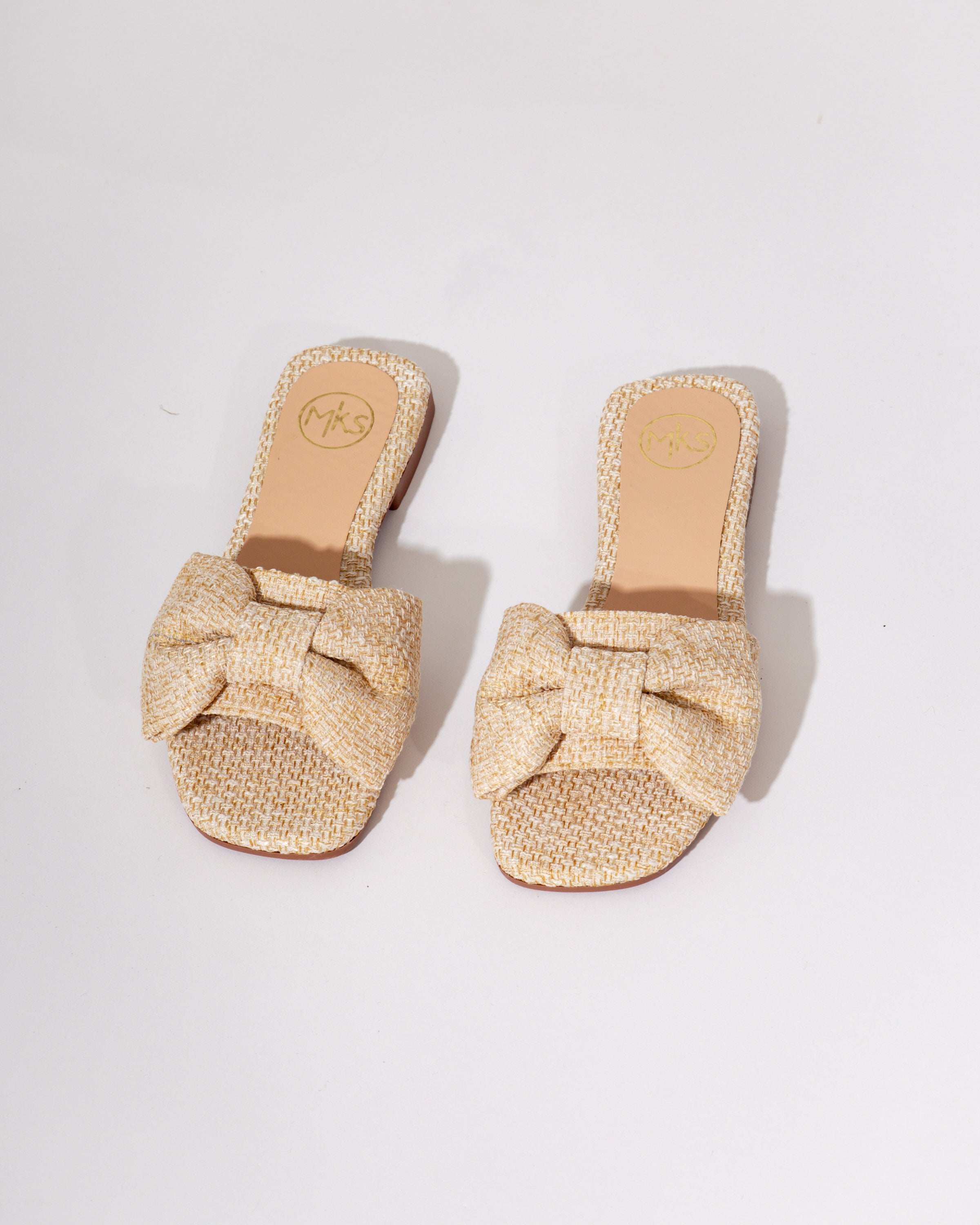 Chic Charm Sandals in Natural