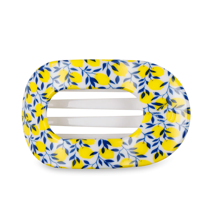 Limoncello Large Flat Round Hair Clip