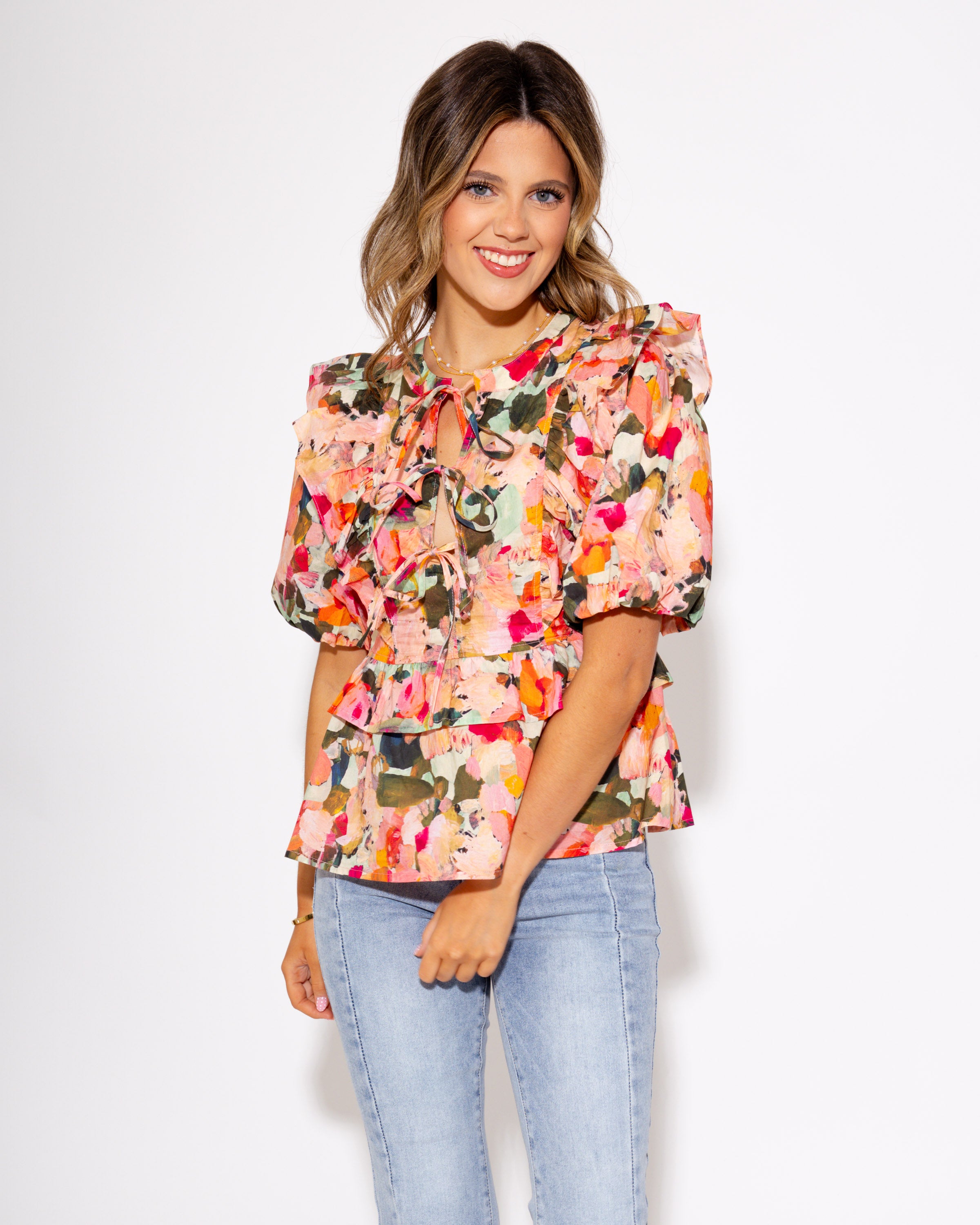 The Floral Muse Top