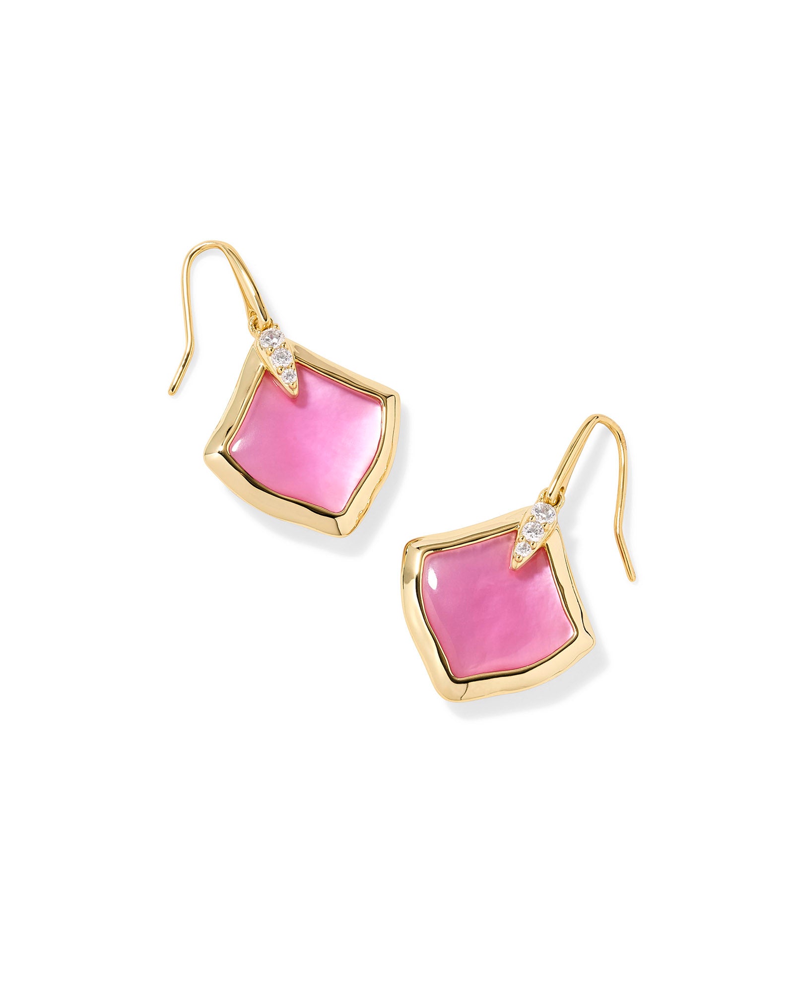 Joelle Drop Earring in Gold Azalea Illusion