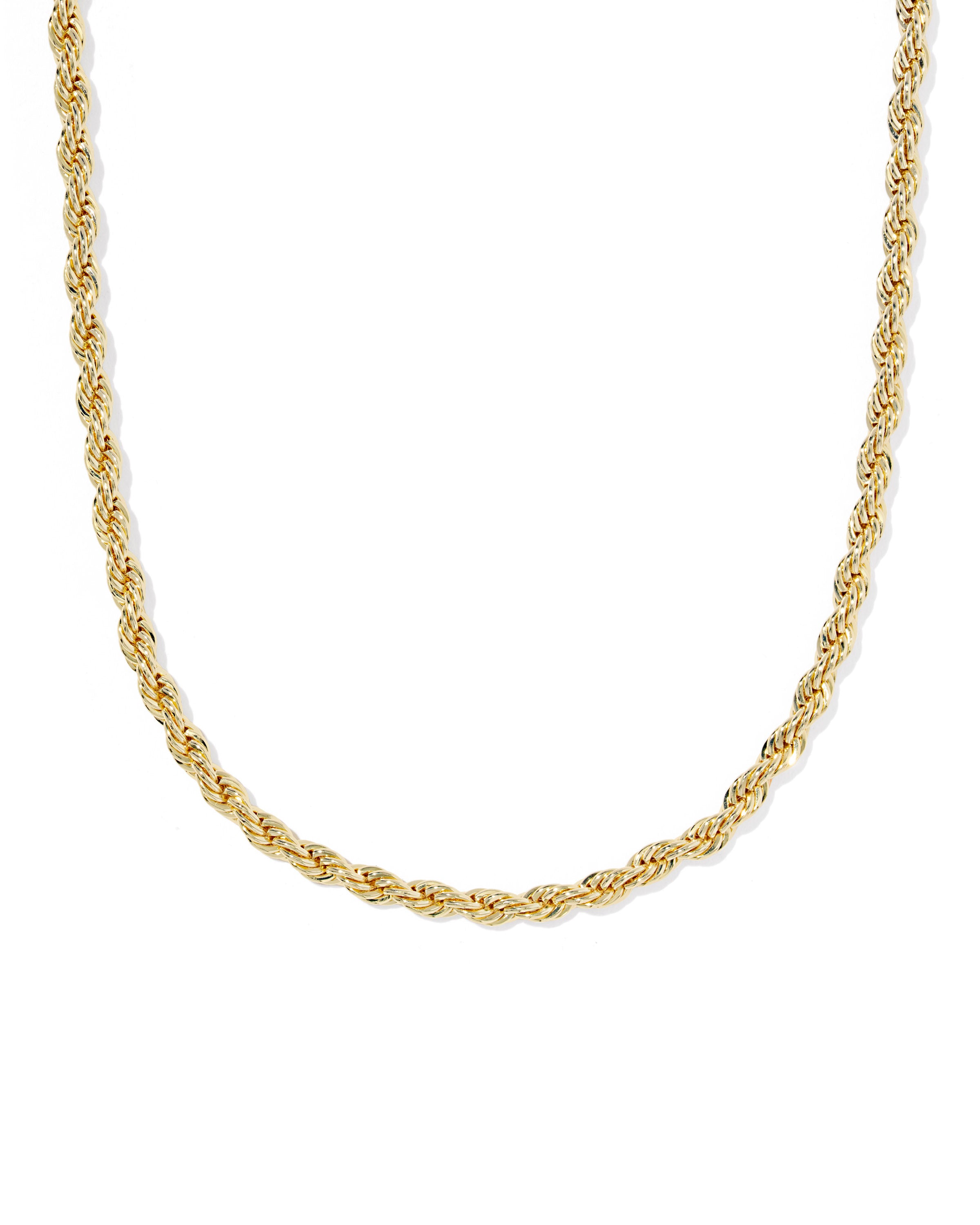 Isabelle Chain Necklace in Gold Metal