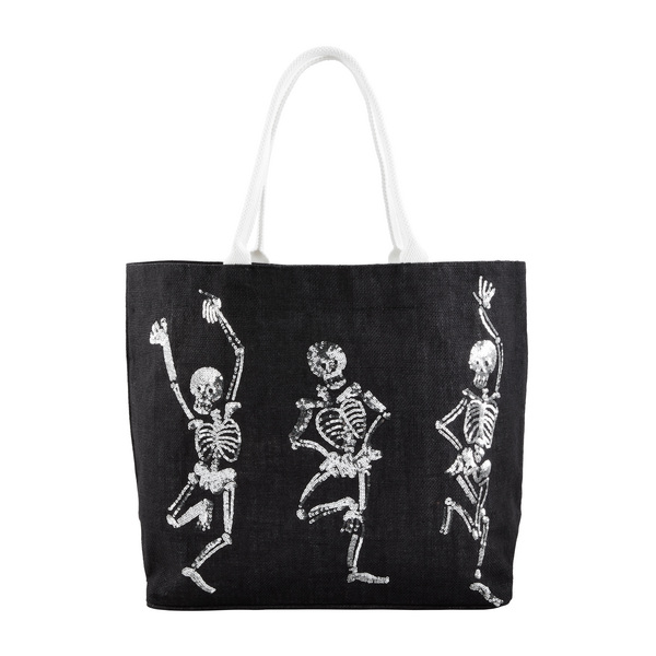Skeleton Sparkle Tote