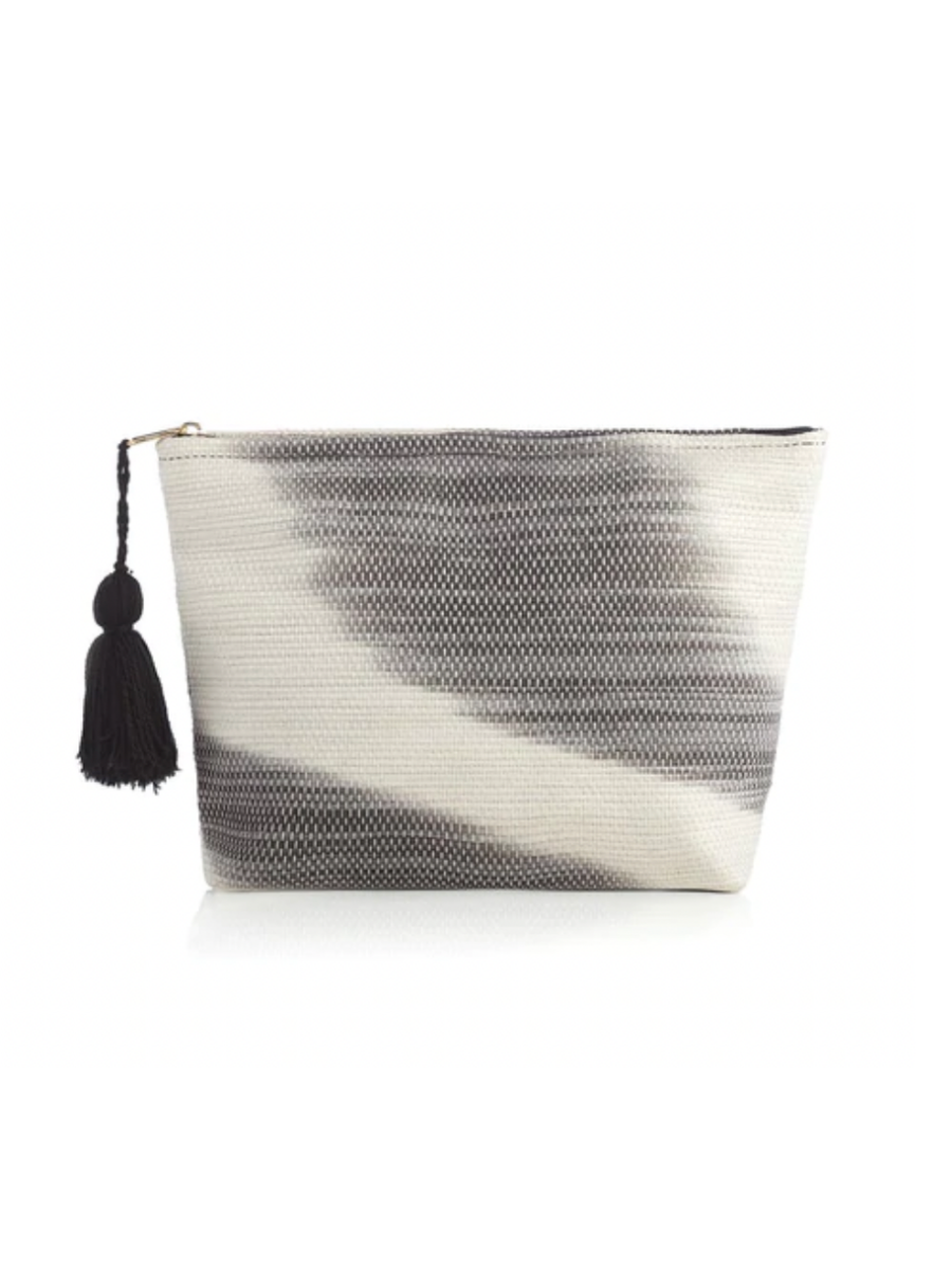 Desi Zip Pouch in Black