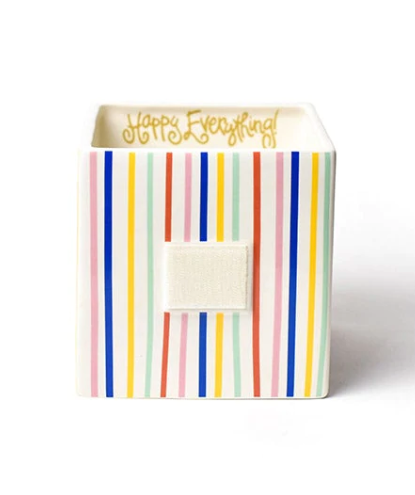 Happy Lines Mini Nesting Cube - Medium