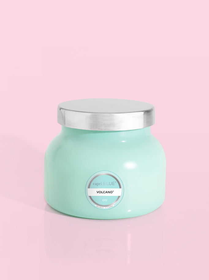 Petite Volcano Aqua Signature Jar