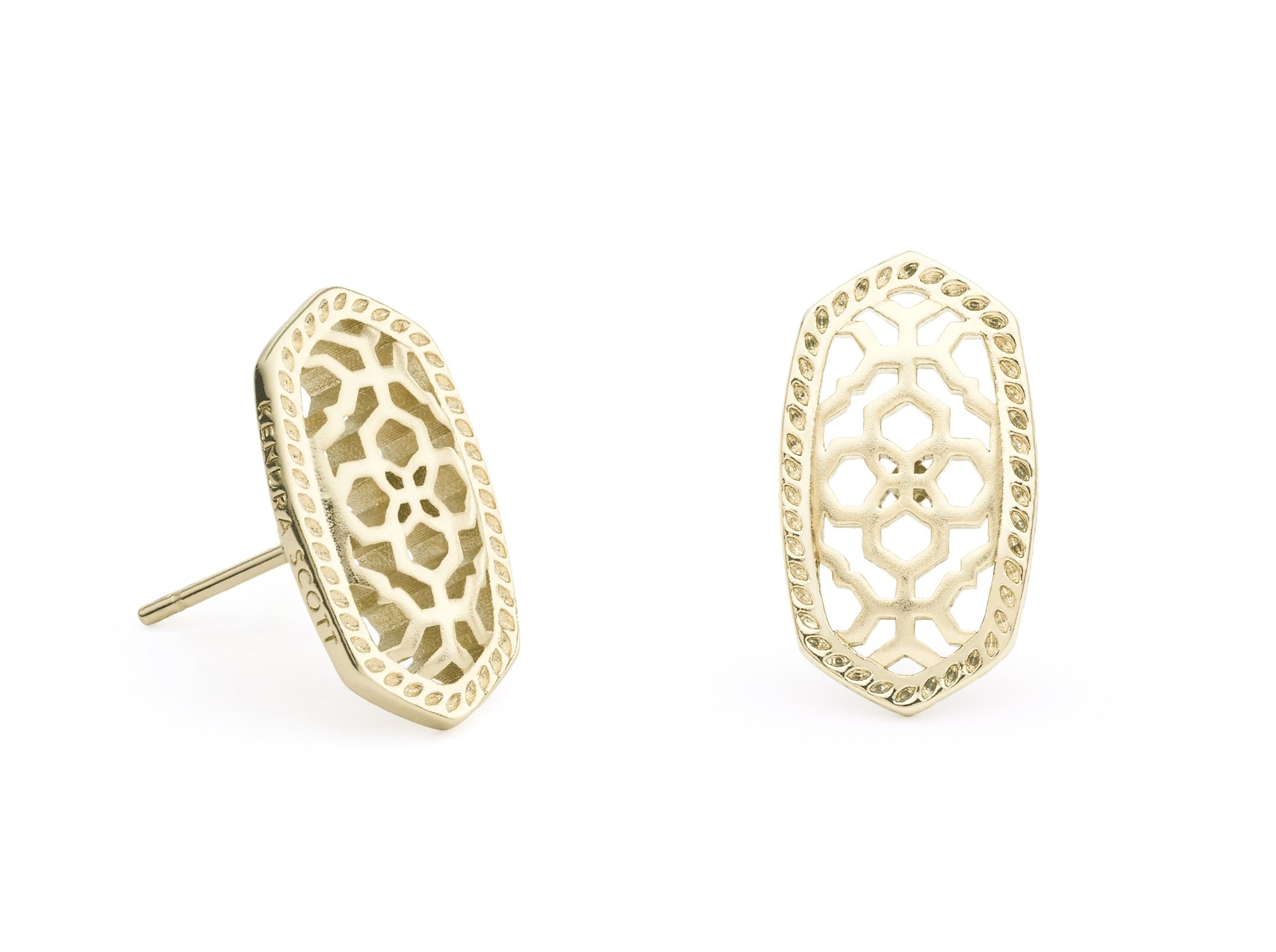 Ellie Stud Earring in Filigree