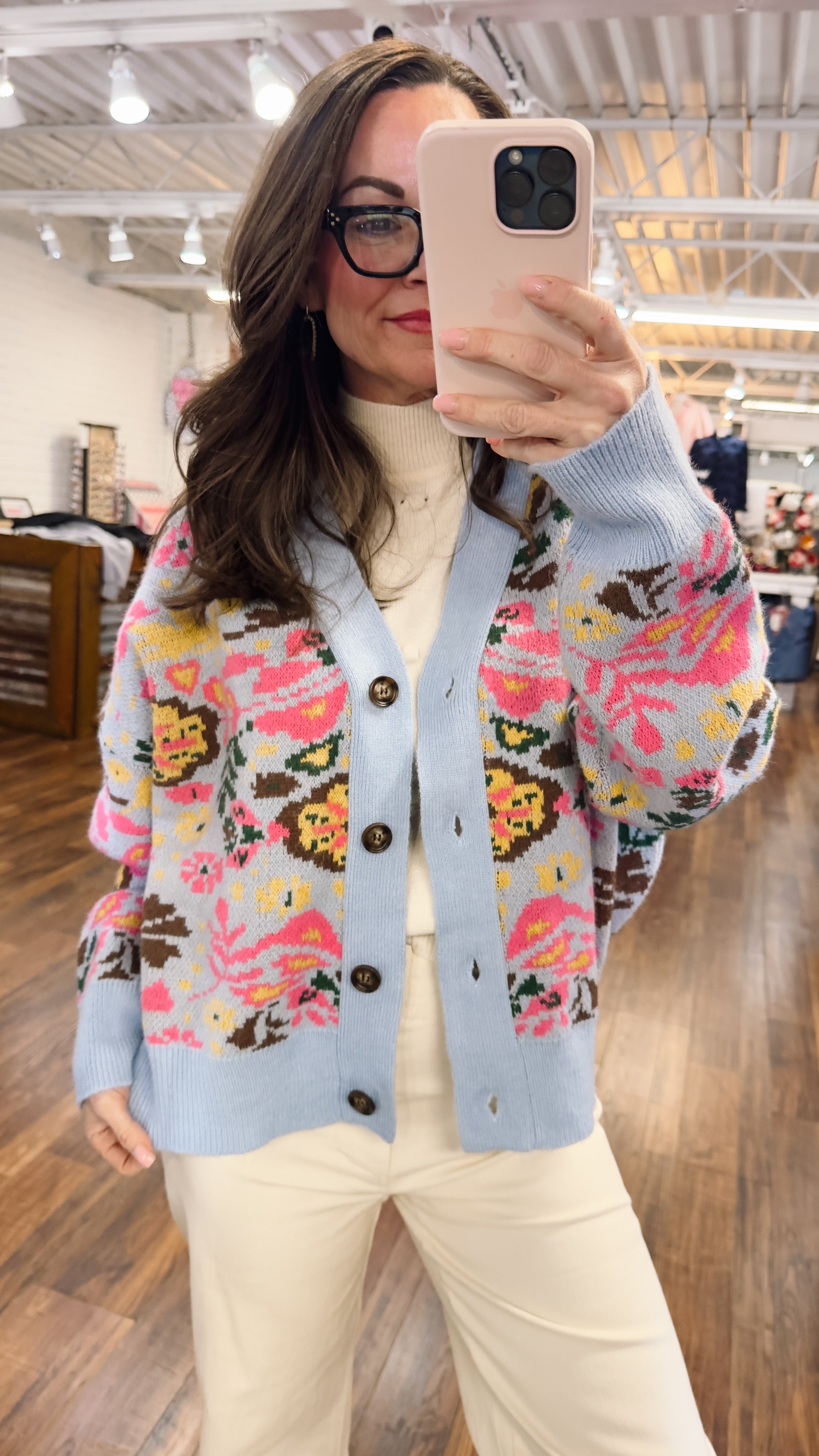 The Bloom & Button Cardigan