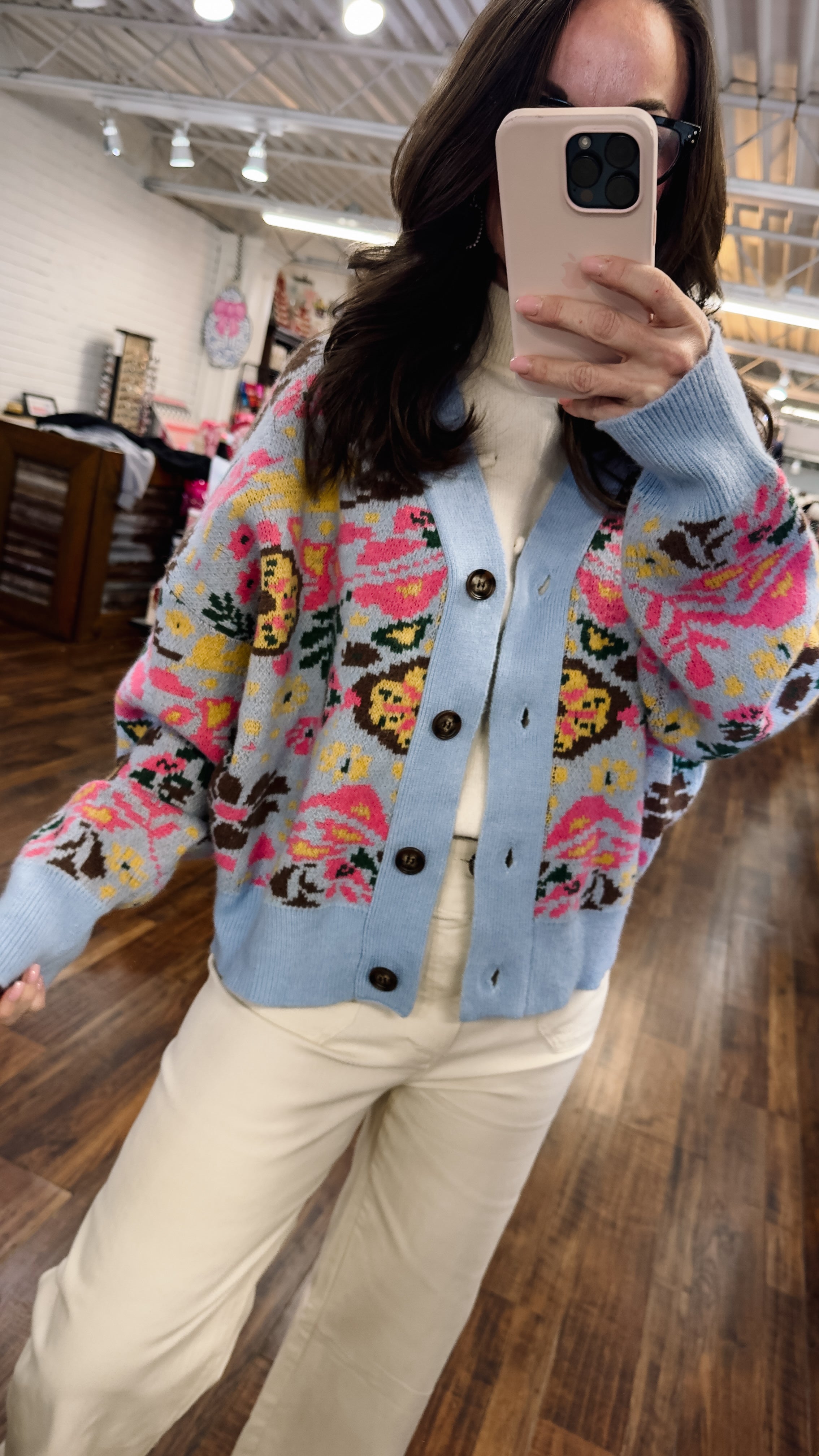 The Bloom & Button Cardigan