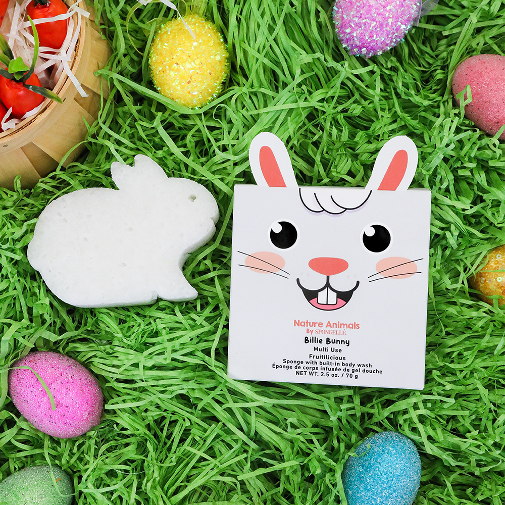 Billie Bunny Nature Animals Sponge  | Kids | Easter 2026