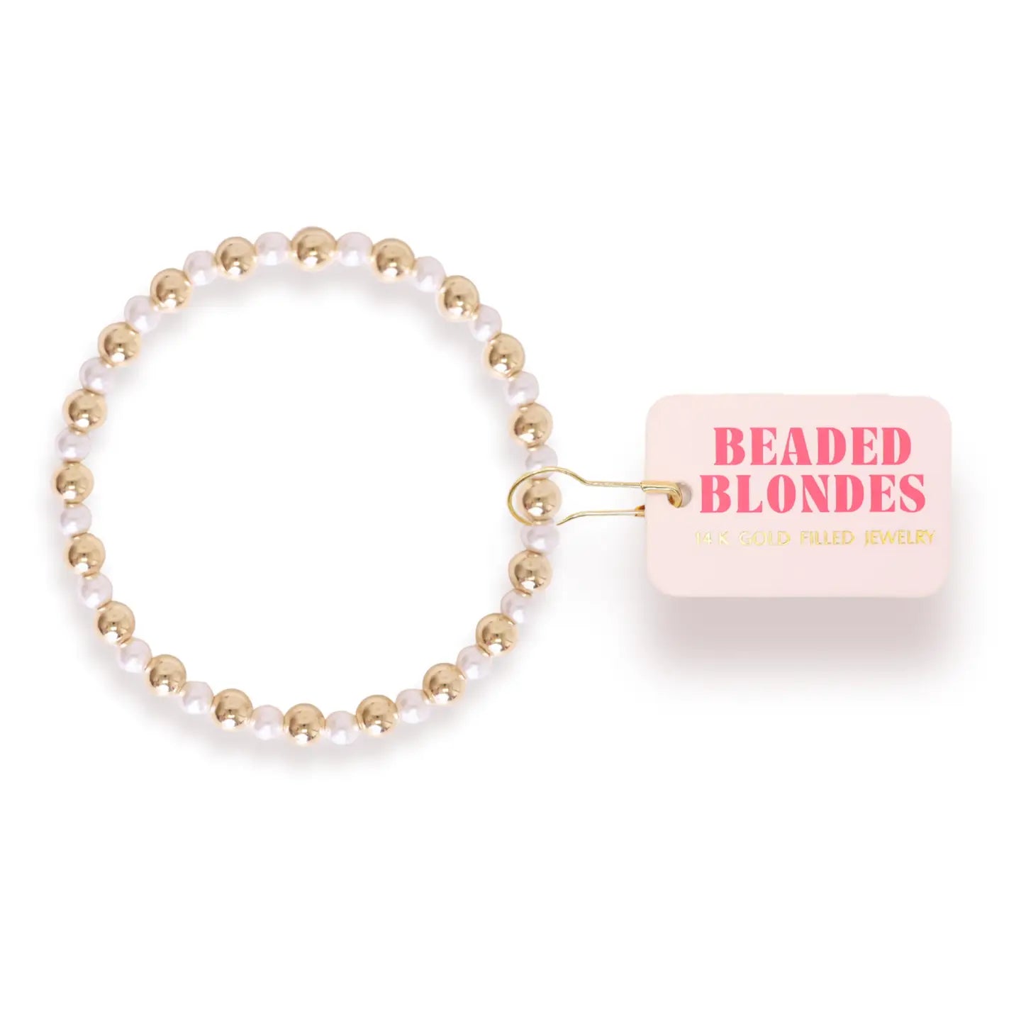Anna Pearl Bracelet in Gold