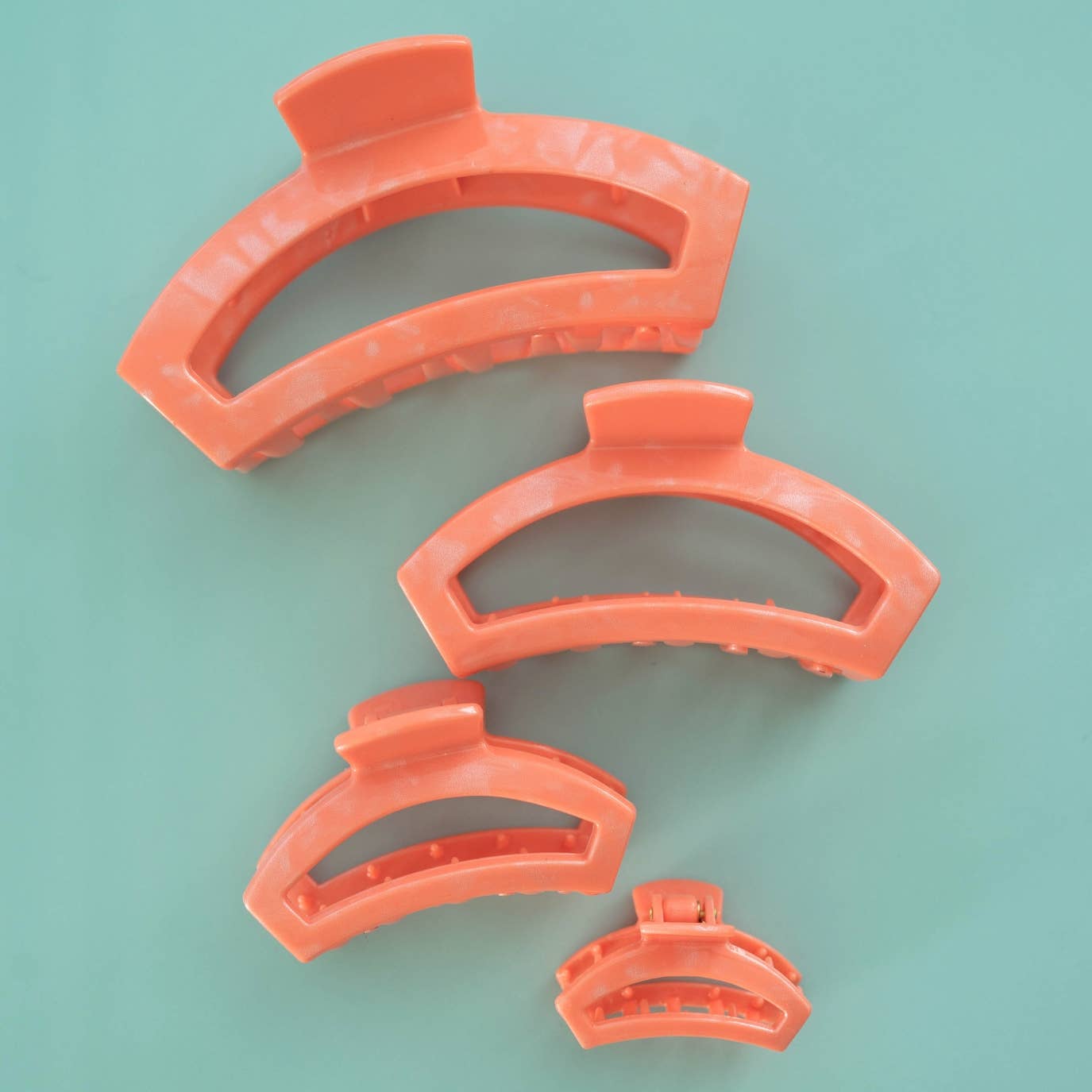 Open Hair Clip | Large | Dreamsicle