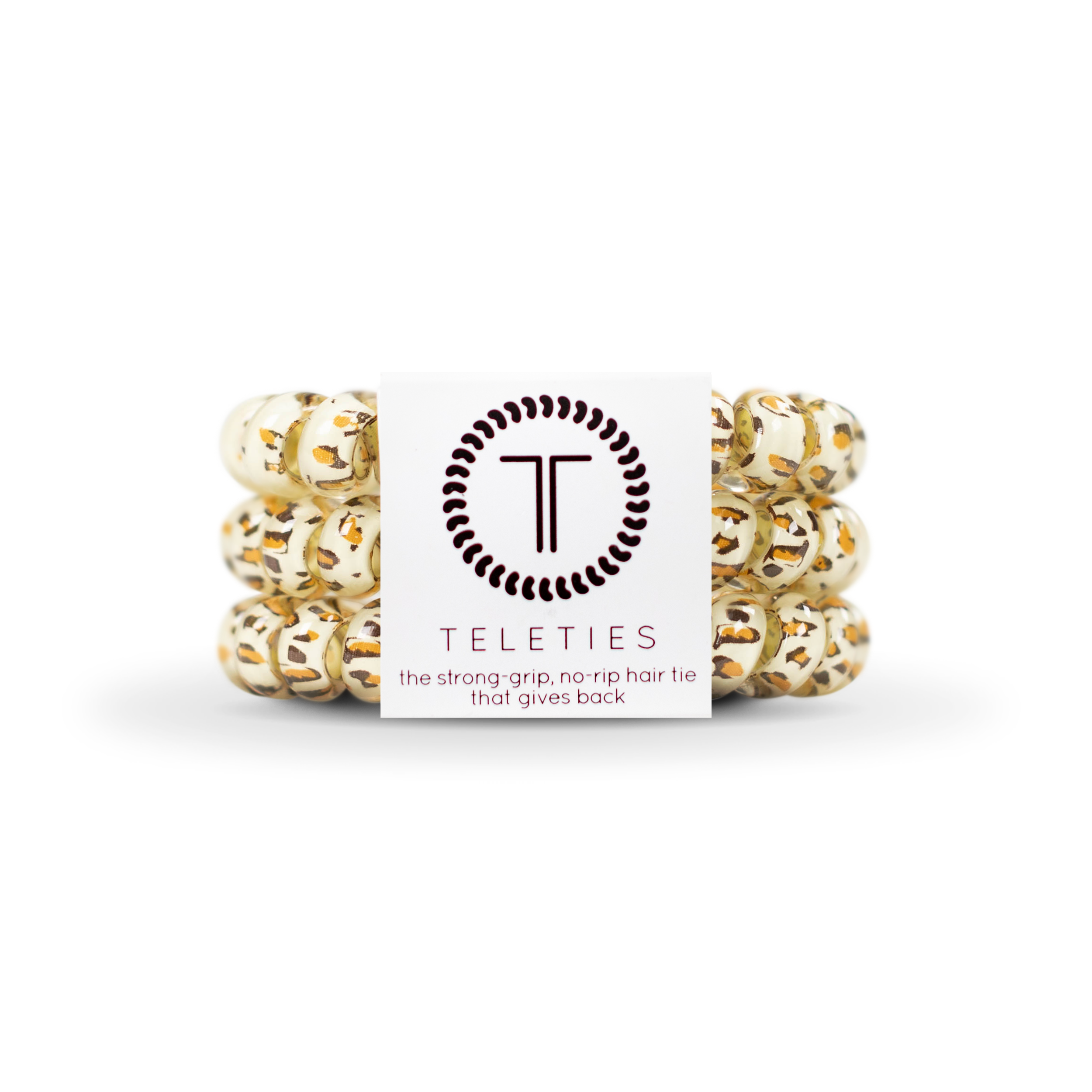 Spiral Hair Coils | Large | Leopard Hair Ties