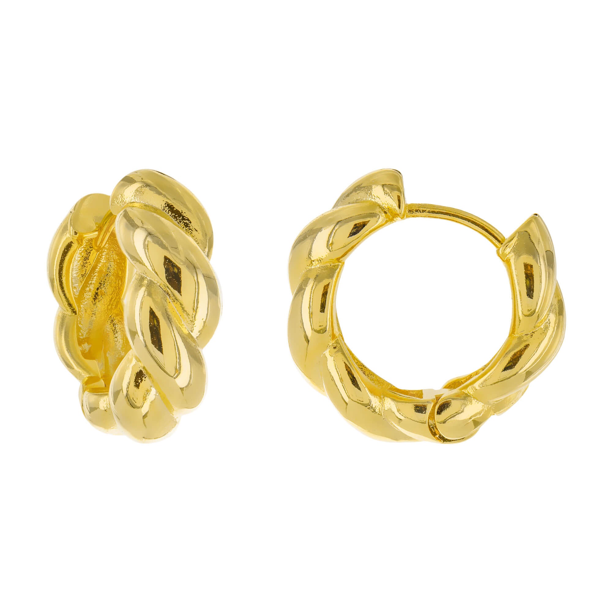 Twist Huggie Earring