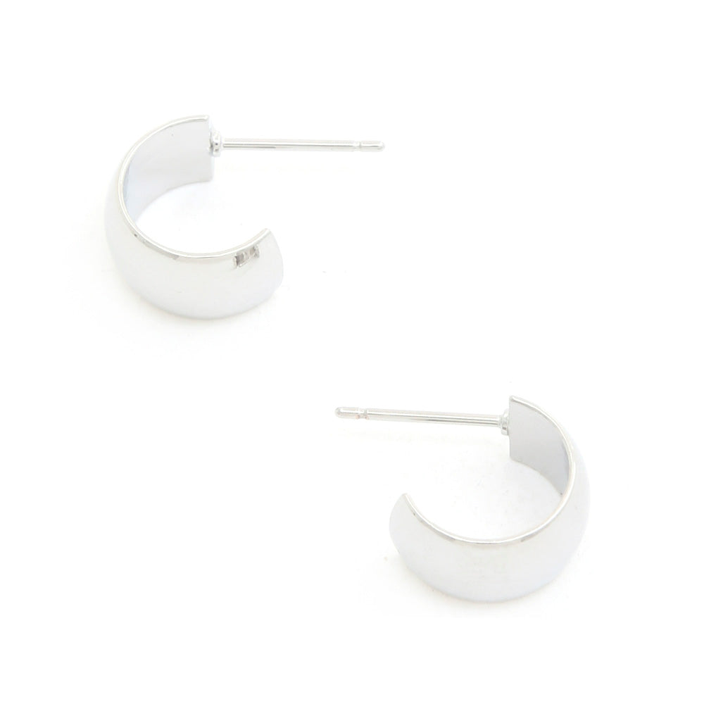 Solid Small Hoop Earring