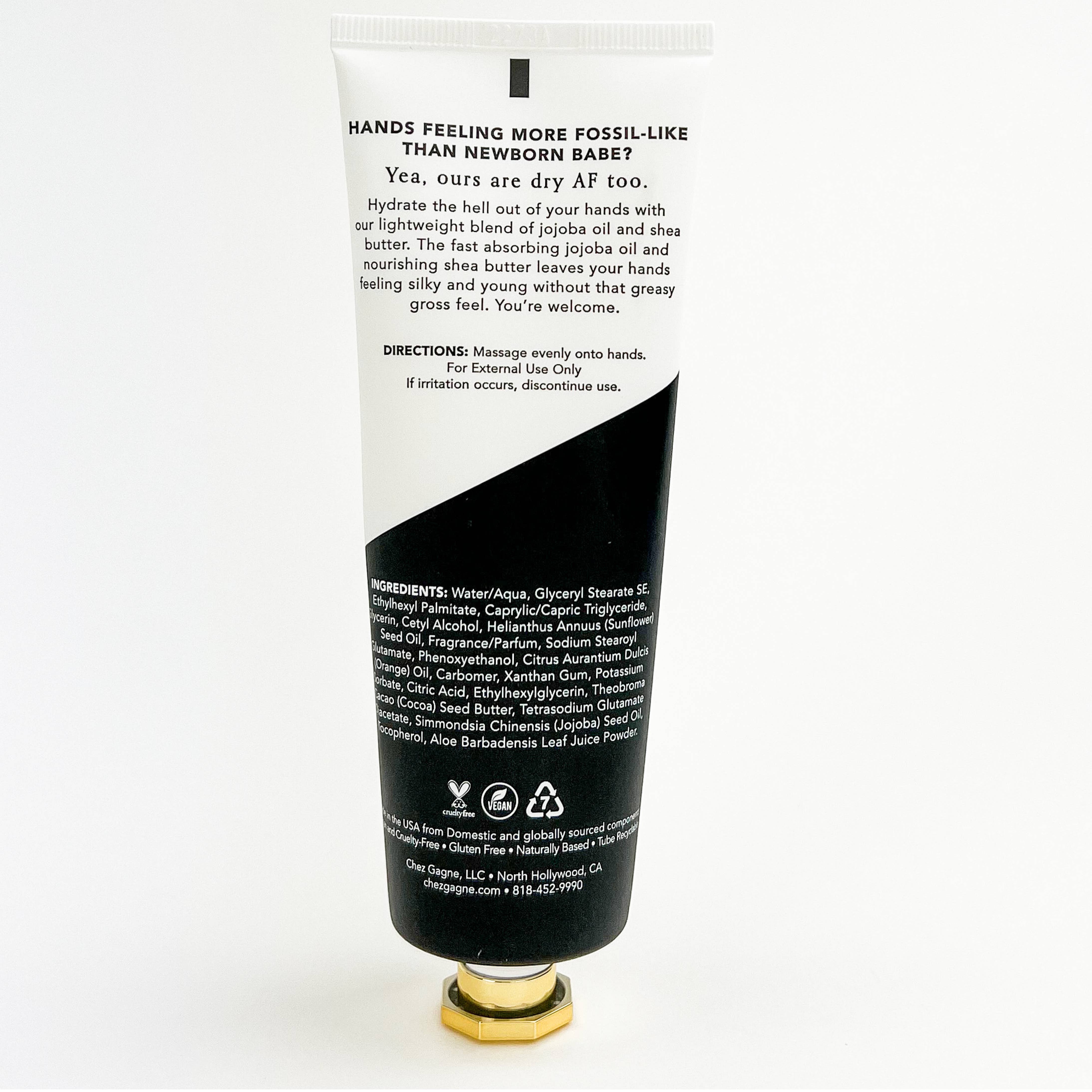 Anti-Granny Hands - Orange Vanilla - Vegan Hand Crème - 3.4oz