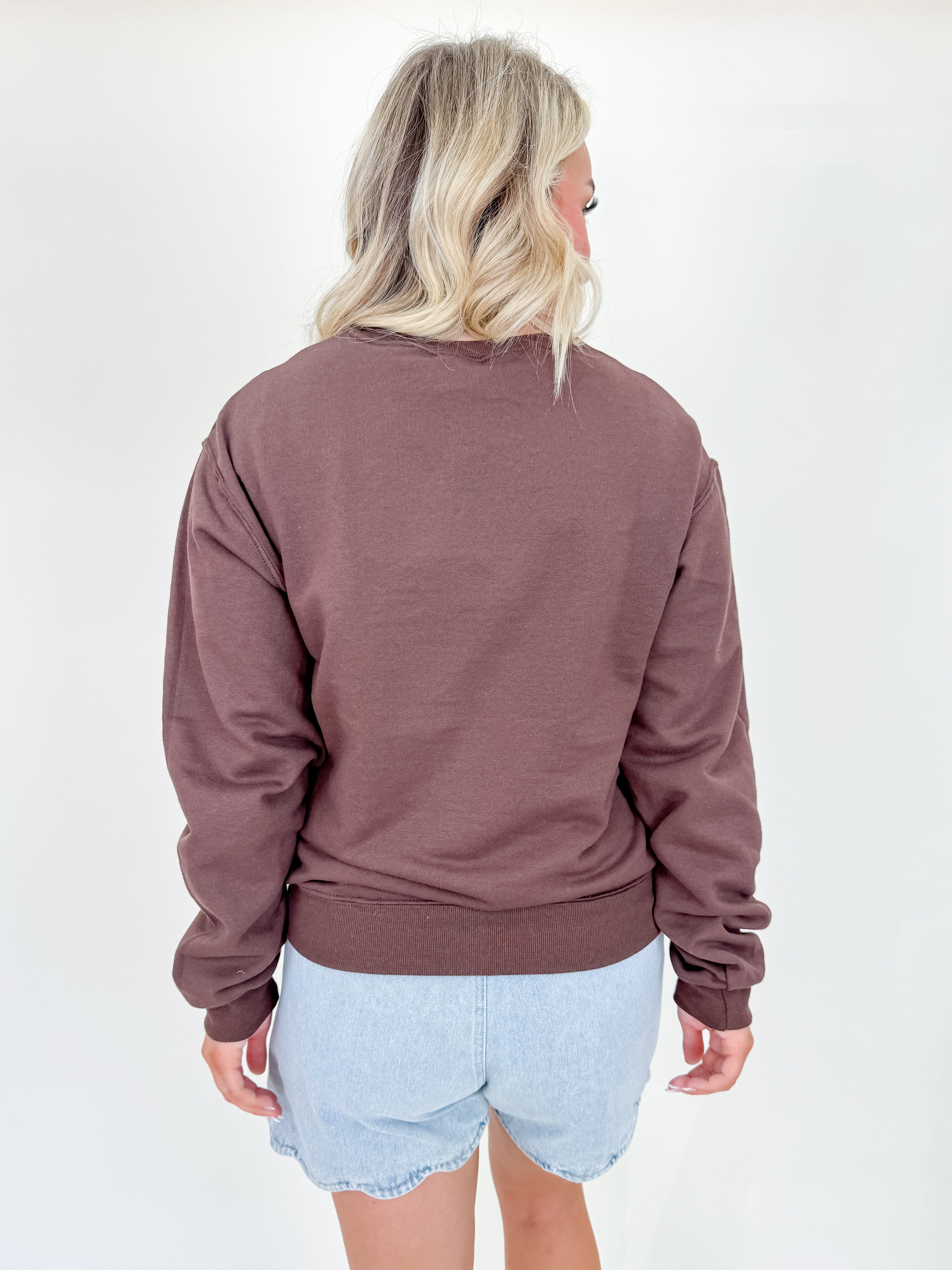Coffee Weather Puff Sweatshirt
