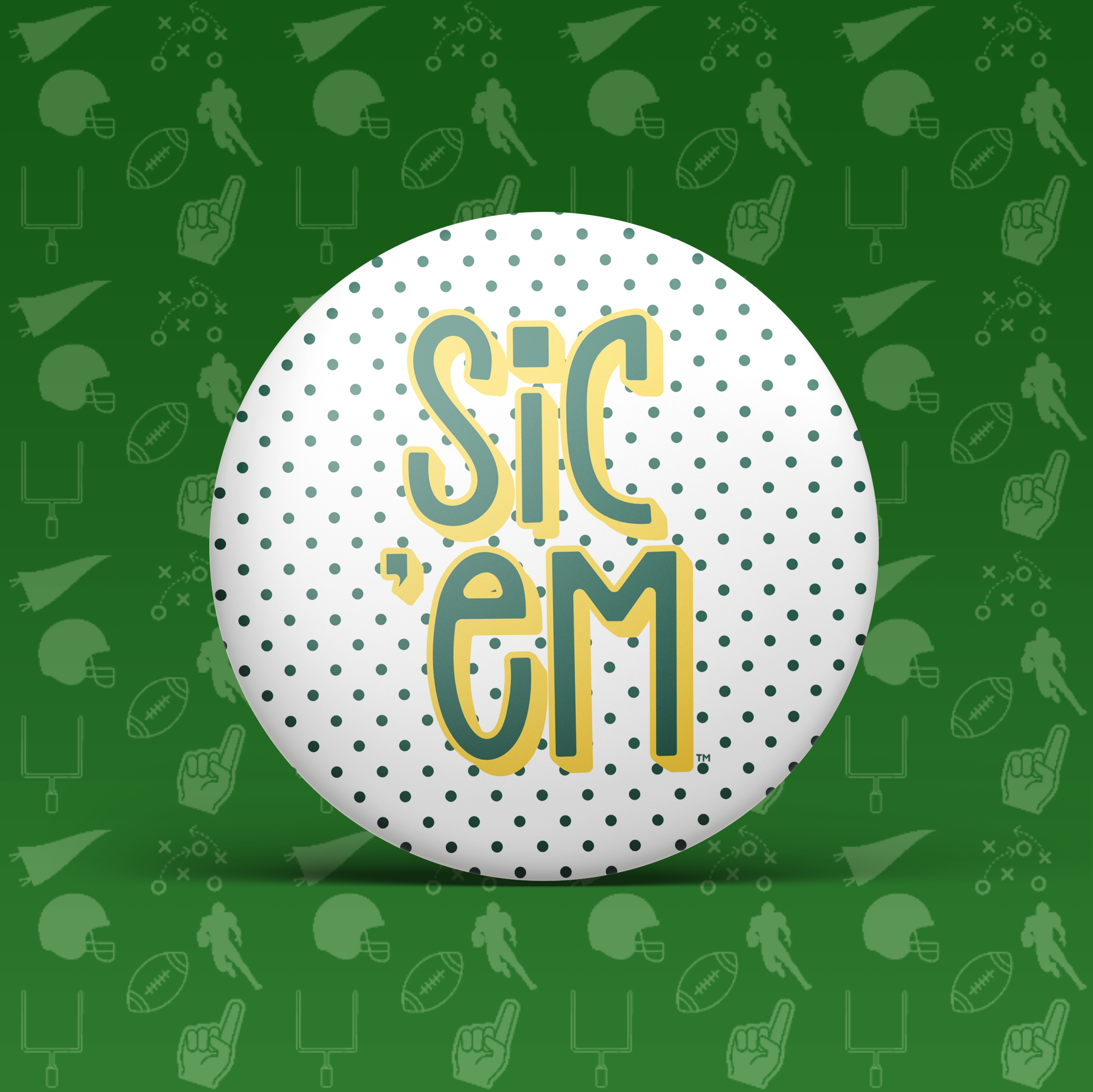Baylor University Game Day Buttons | Gameday Pins