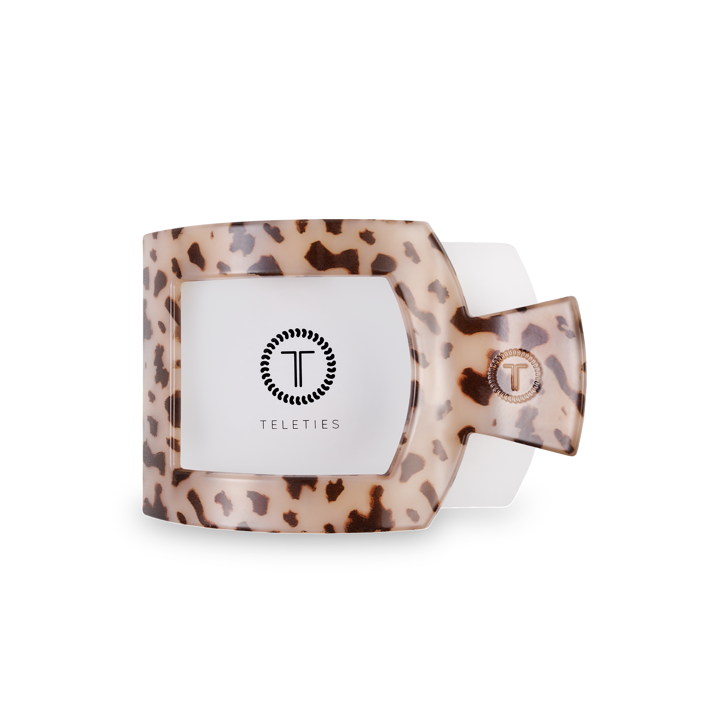 Blonde Tortoise | Medium | Flat Square Hair Clip