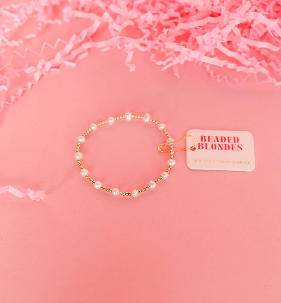 Lolo Pearl Bracelet in Gold