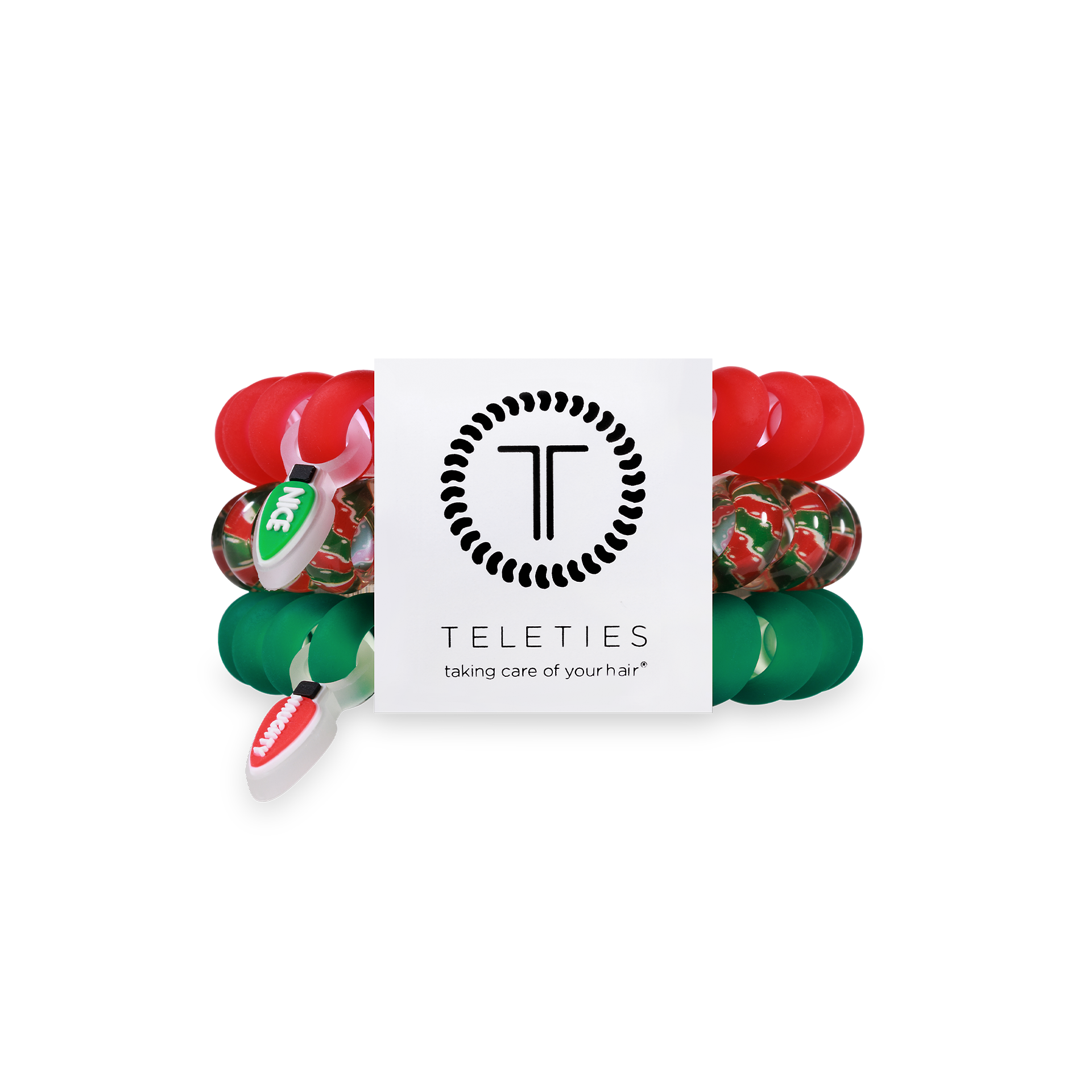 Spiral Hair Coils | Large | Naughty or Nice Hair Ties