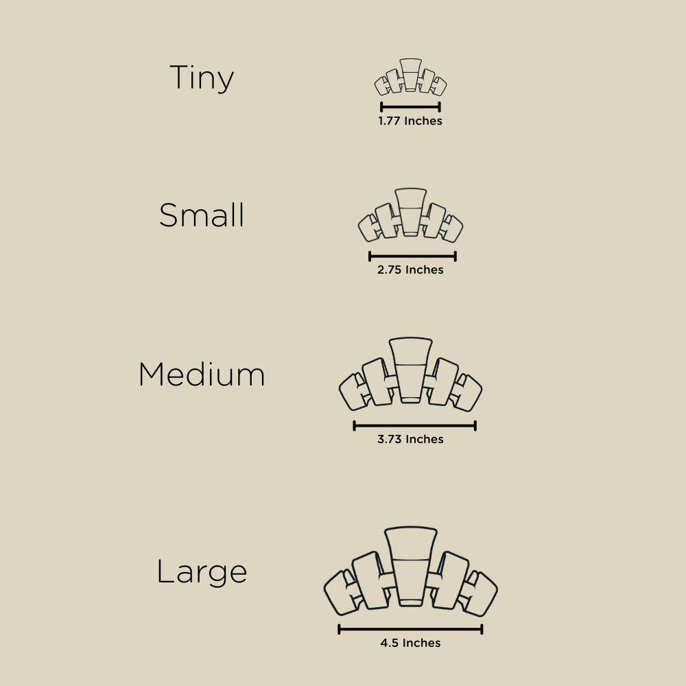 Classic Hair Clip | Tiny | Red Carpet Ready