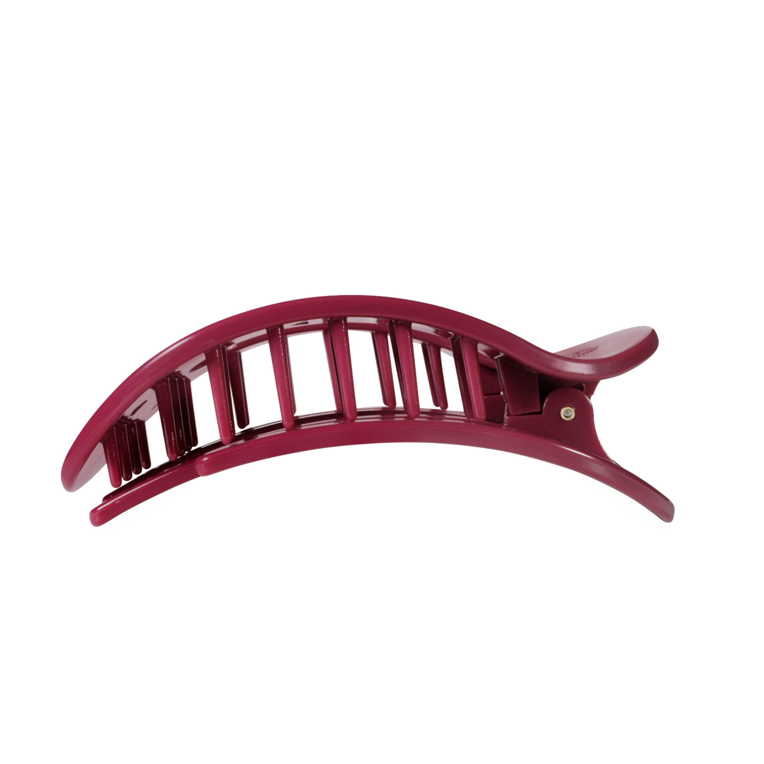 Gig' Em! | Large | Flat Round Hair Clip